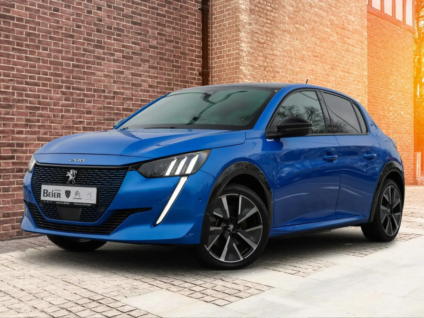 Peugeot e-208 E-GT Pack 136 Navi/ Klimaau./ Kam Bleu - 2