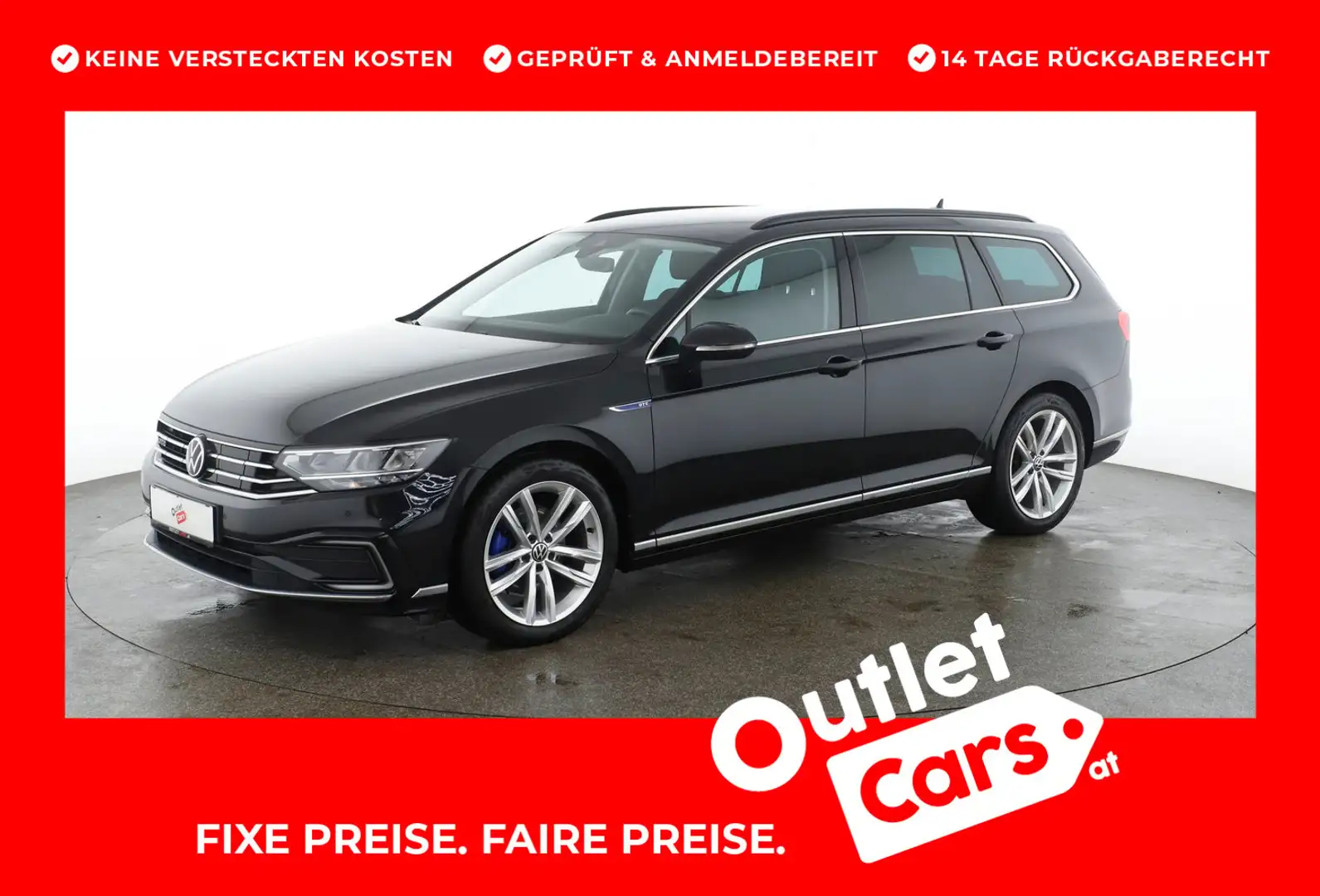 Volkswagen Passat VW Passat GTE Variant Zwart - 1