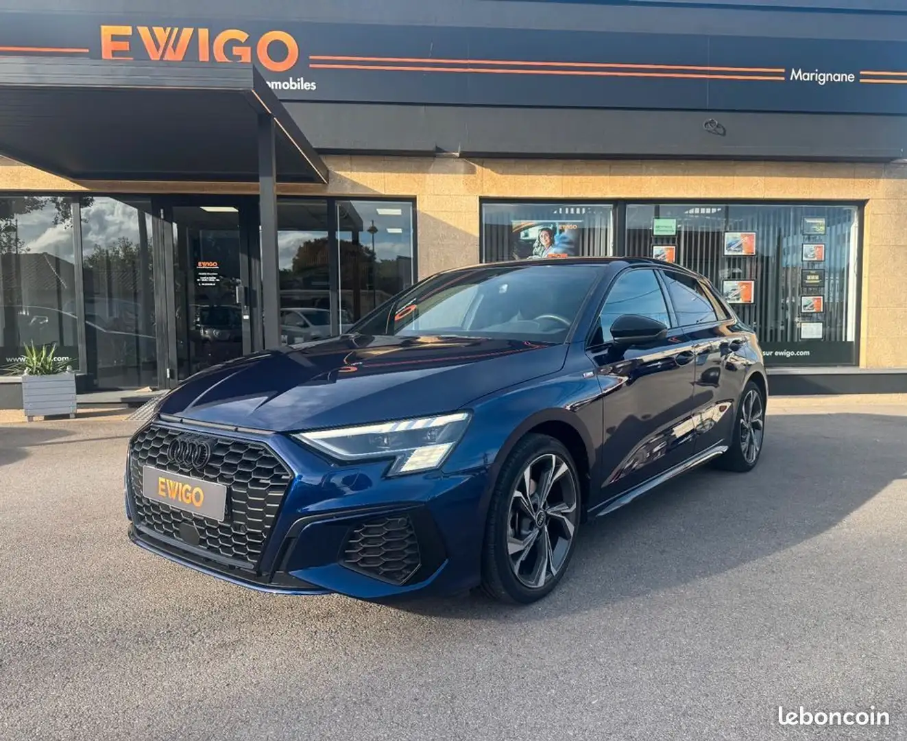 Audi A3 sporback iv 35 tfsi 150ch mild hybrid s line tronic 7 Azul - 1