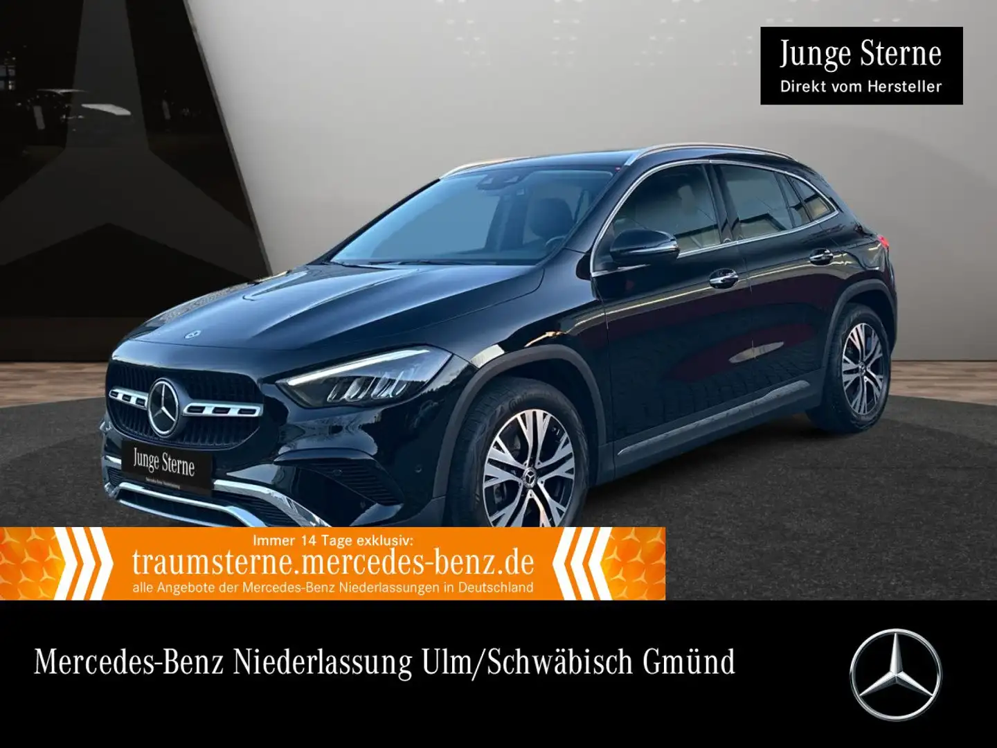 Mercedes-Benz GLA 220 4M PROGRESSIVE+AHK+LED+FAHRASS+KAMERA+8G Schwarz - 1