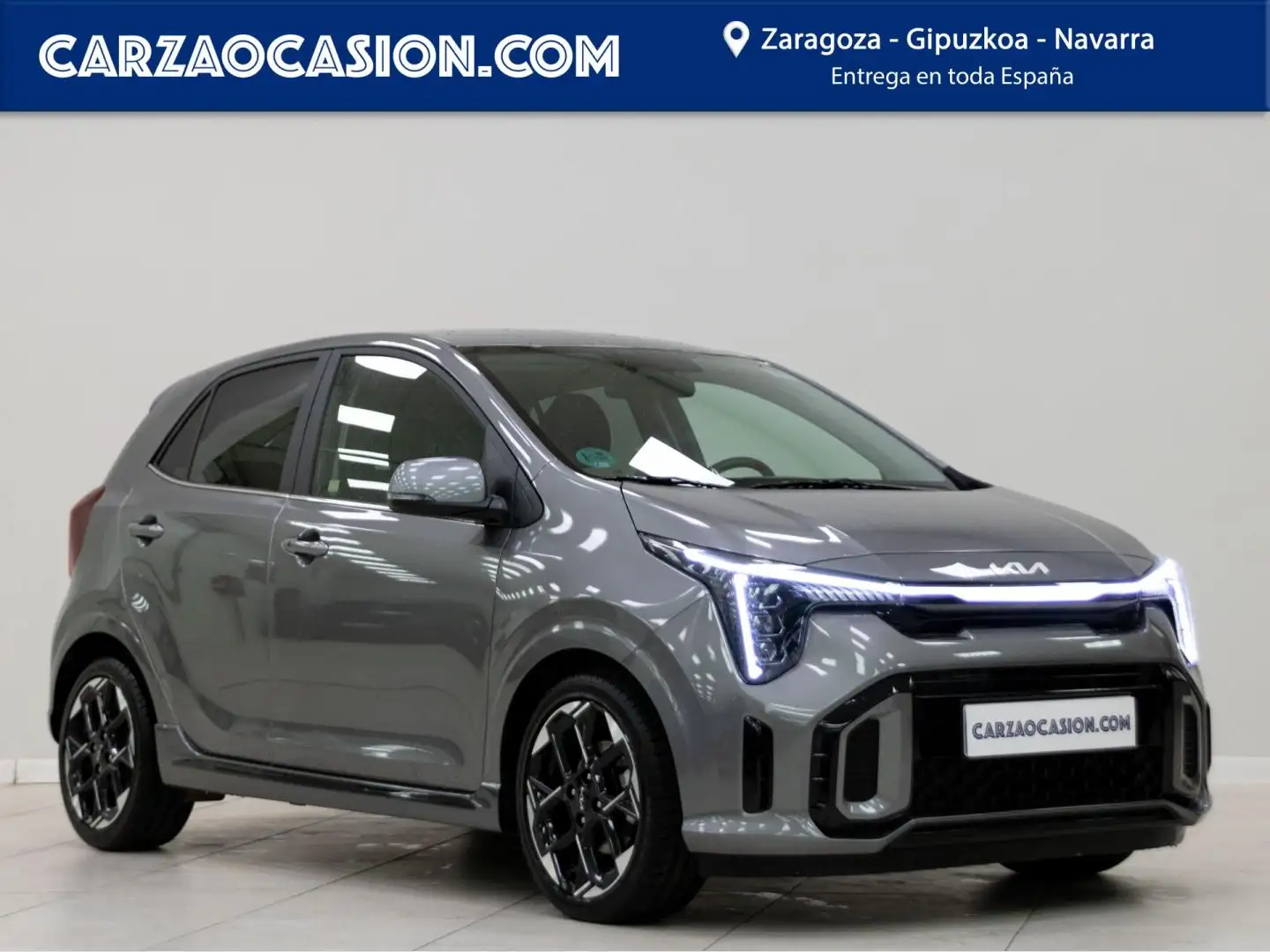 Kia Picanto 1.2 DPi GT-Line Gris - 1