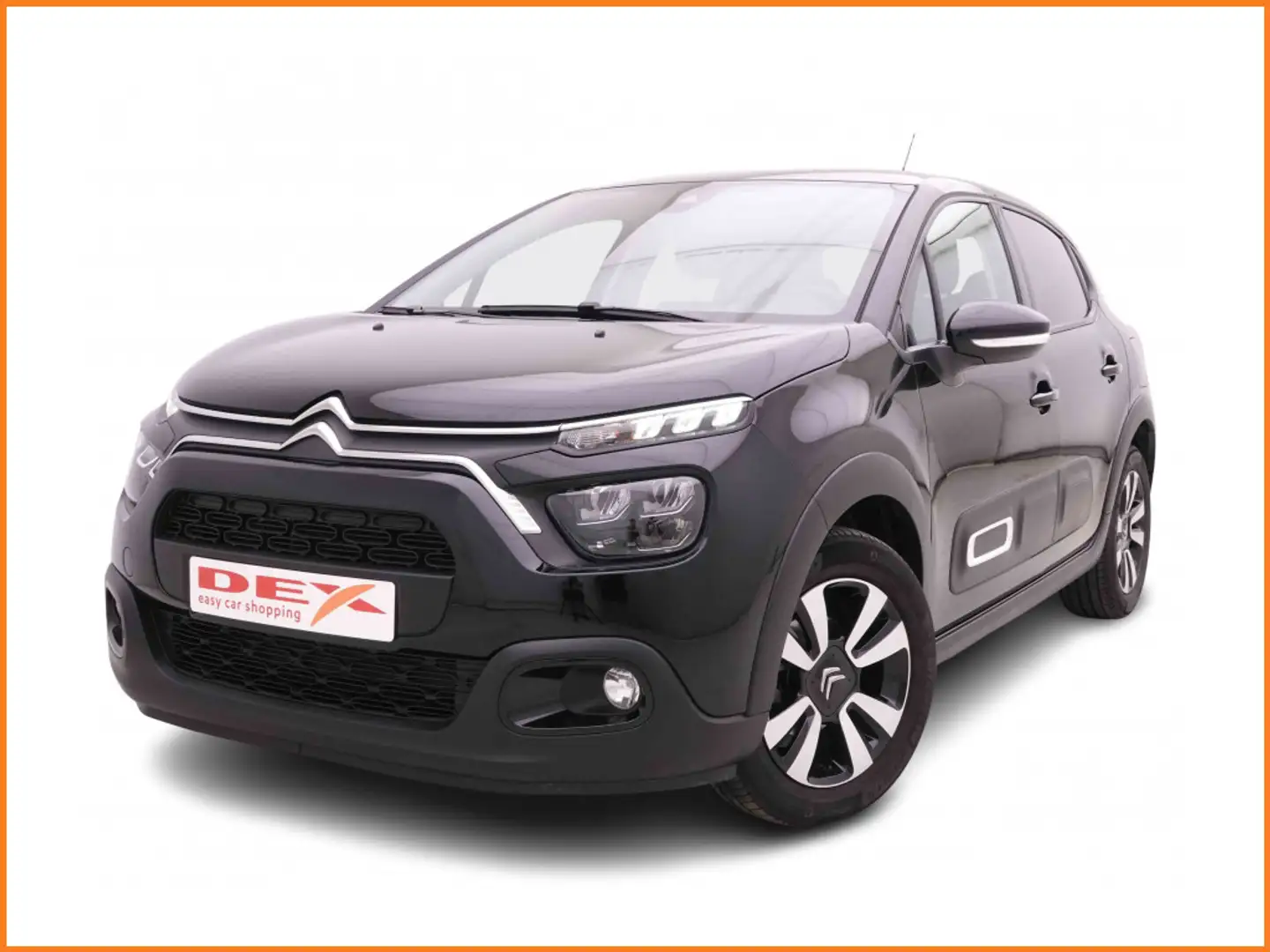 Citroen C3 1.2 T 110 EAT MAX + Carplay + LED + ALU16 Zwart - 1