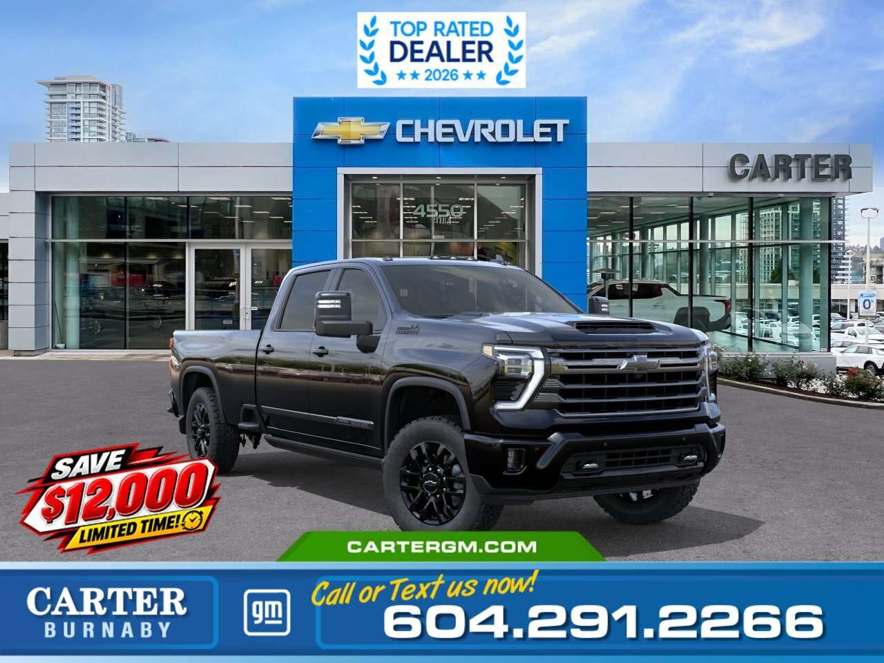  2026 Chevrolet Silverado 3500HD High Country Crew Cab 4WD   