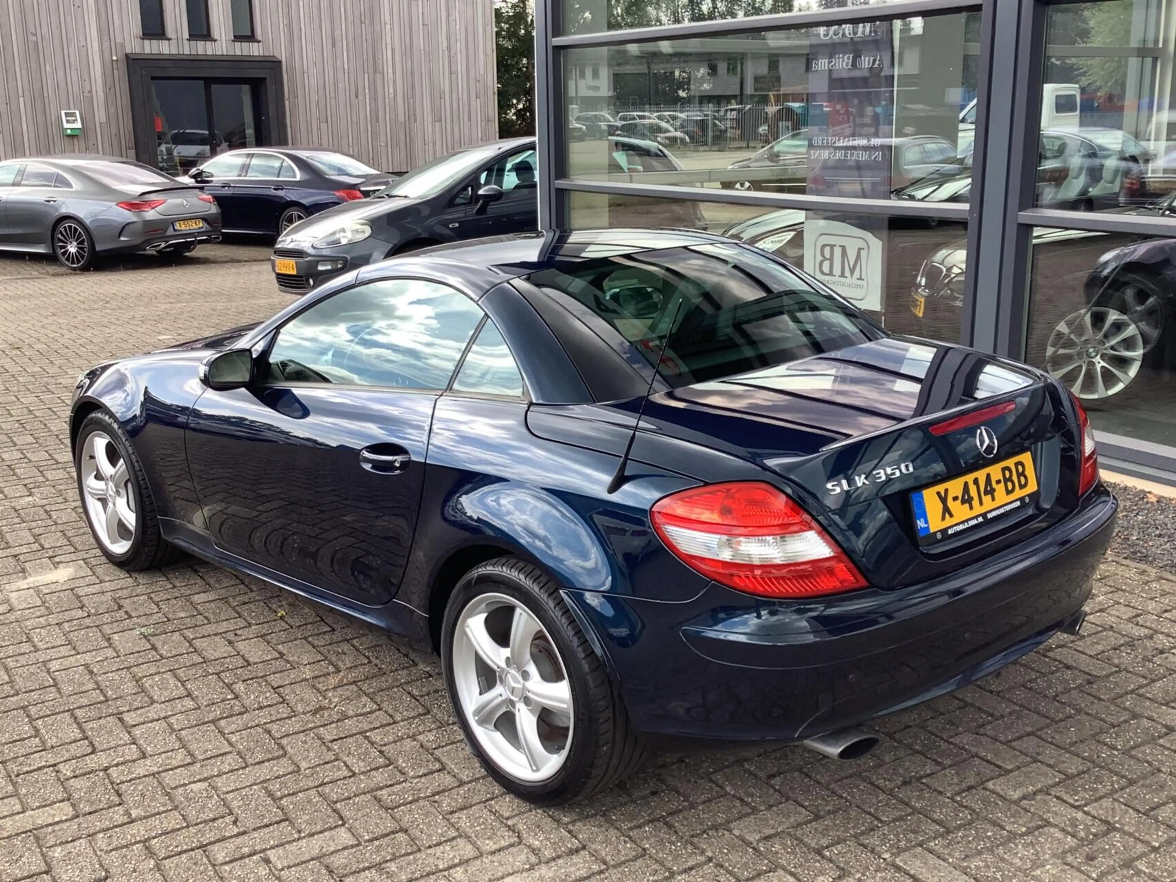 Mercedes-Benz SLK 350 automaat, nekverwarming, navi, unieke kleur, — photo 8