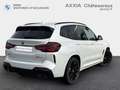 BMW X3 xDrive20d 190ch M Sport Blanc - thumbnail 4