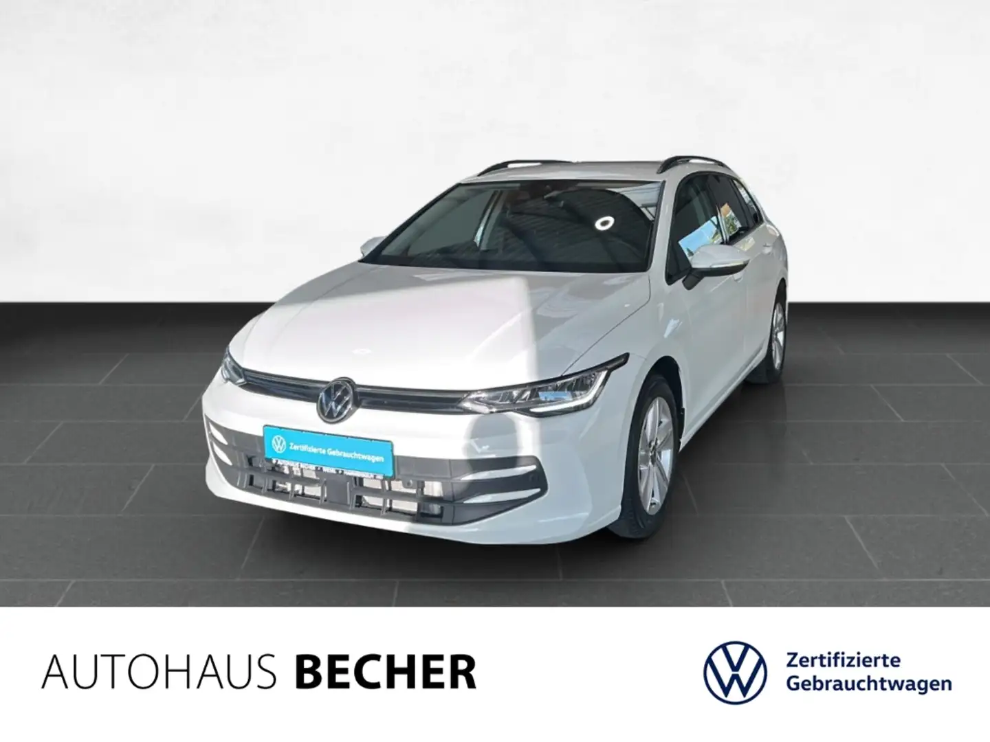 Volkswagen Golf Variant 1.5 eTSI DSG Life /AHK/CarPlay/LED Weiß - 1