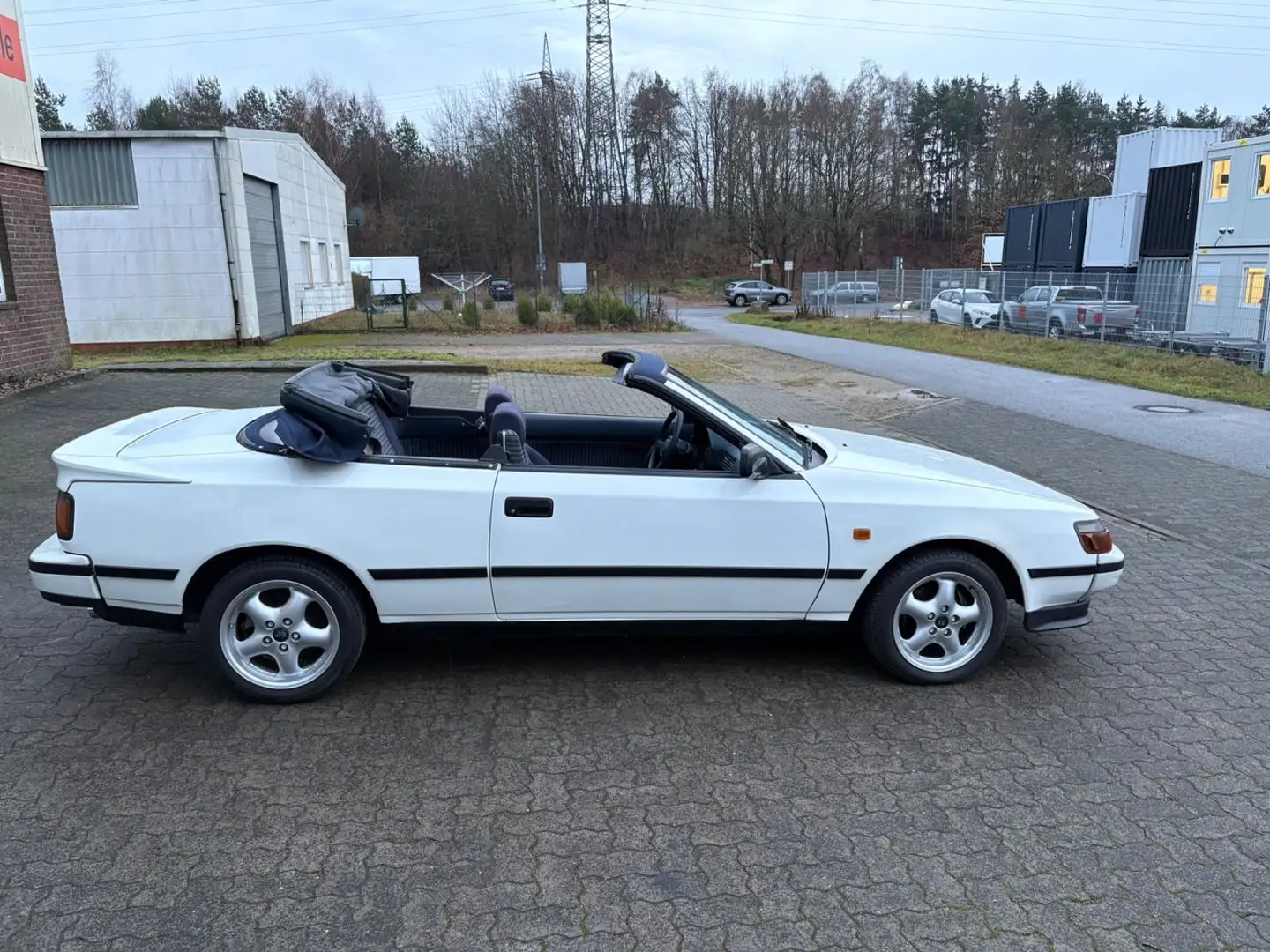 Toyota Celica T 16 Schwan  Targa Cabrio aus 1 Hand Blanco - 2