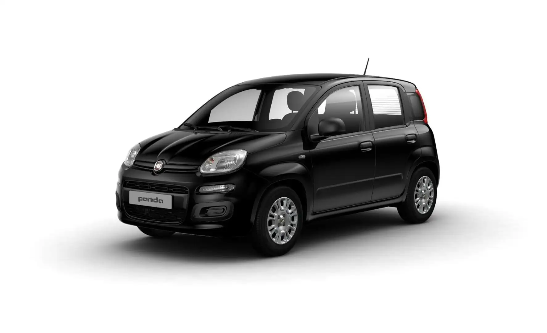 Fiat Panda Pandina POP Hybrid 1.0 GSE #S&S #KLIMA Zwart - 2