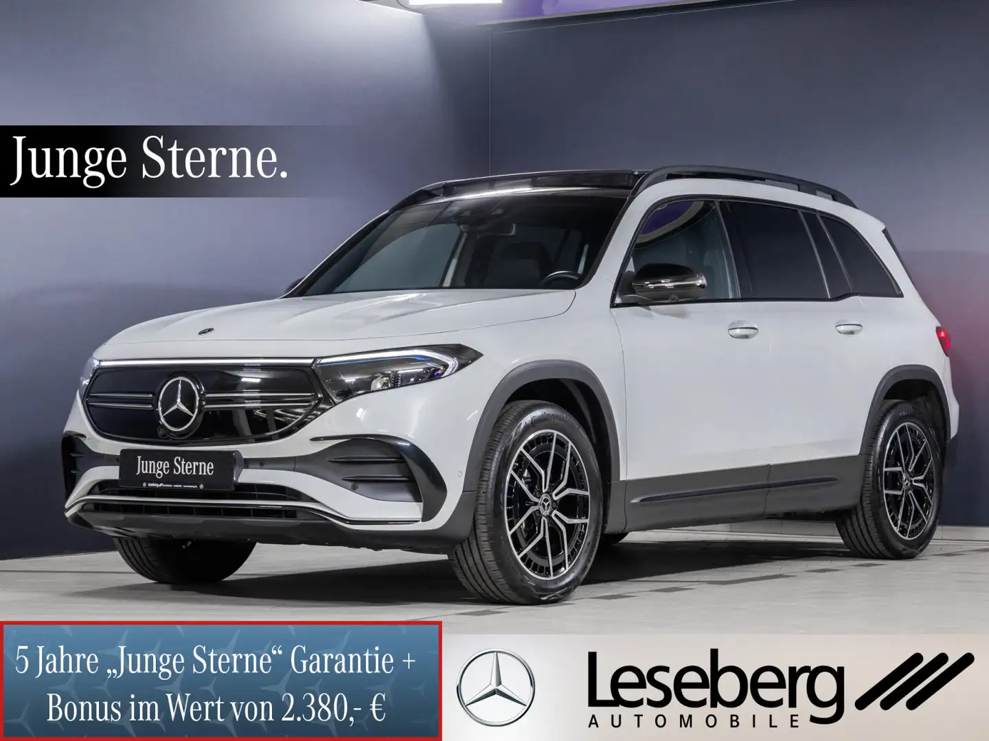 Mercedes-Benz EQB 300 EQB 300 4M AMG LED/Pano/Distro./360°/Memory/ DAB Weiß - 1