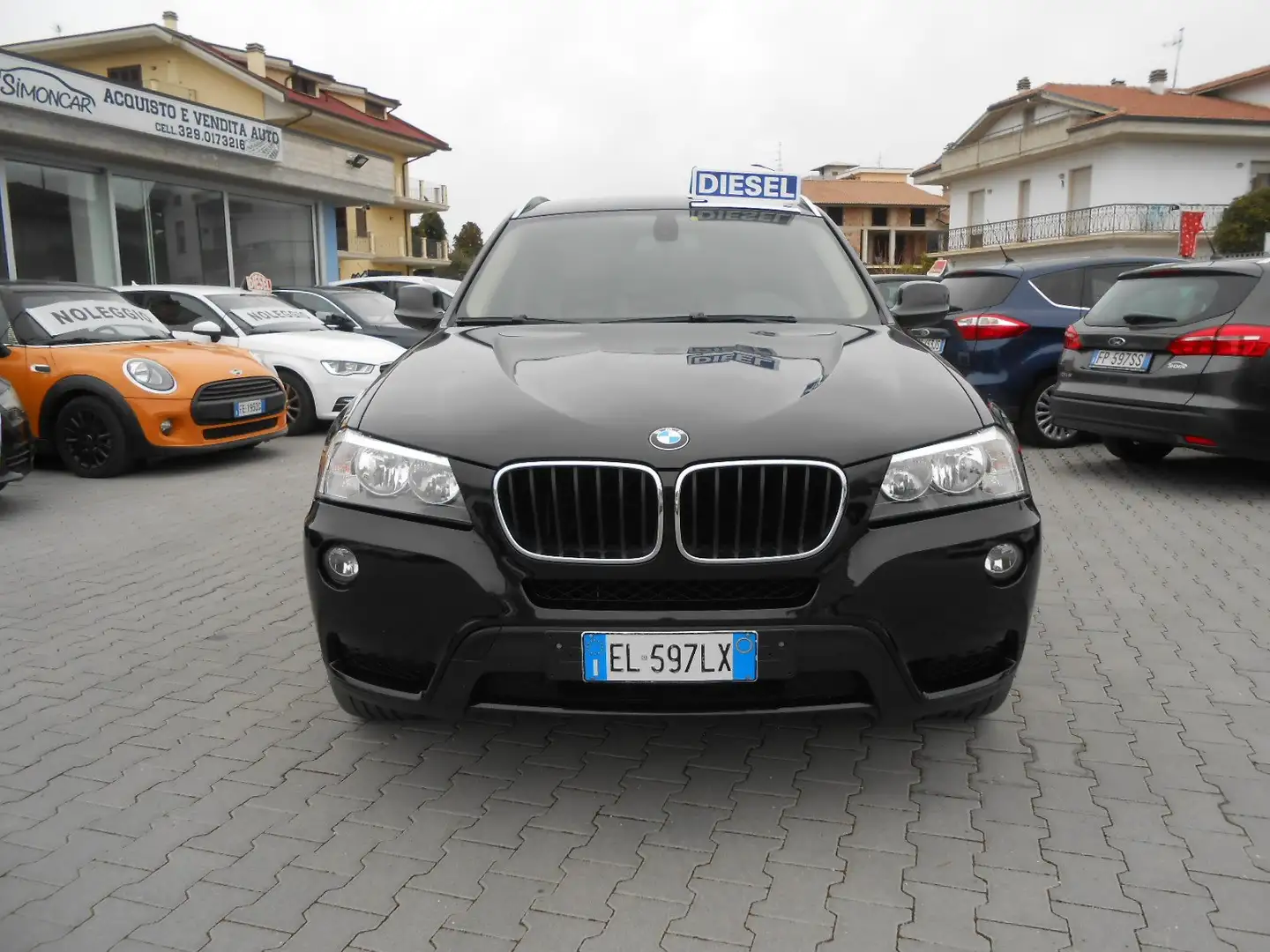 BMW X3 X3 xdrive20d Futura Nero - 2