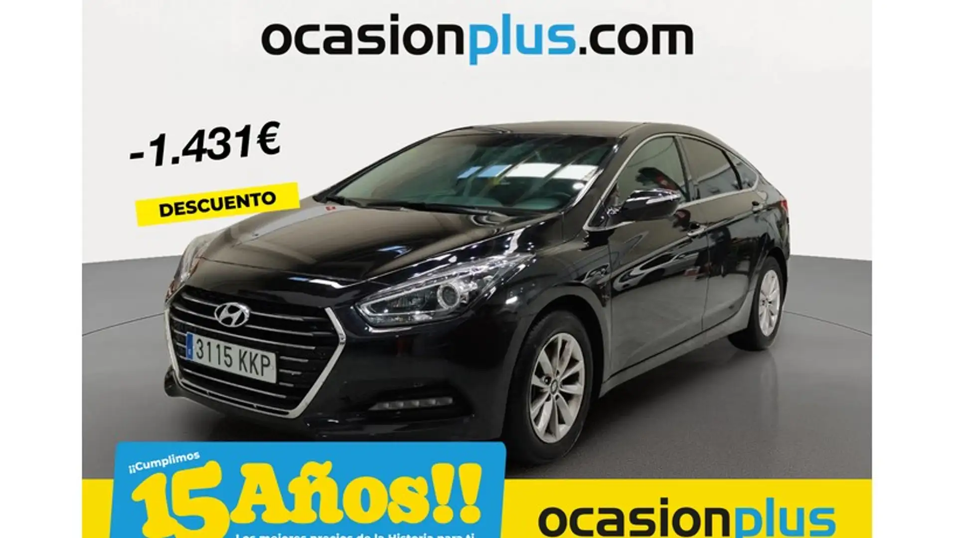 Hyundai i40 1.7CRDI BD Tecno 141 Negro - 1
