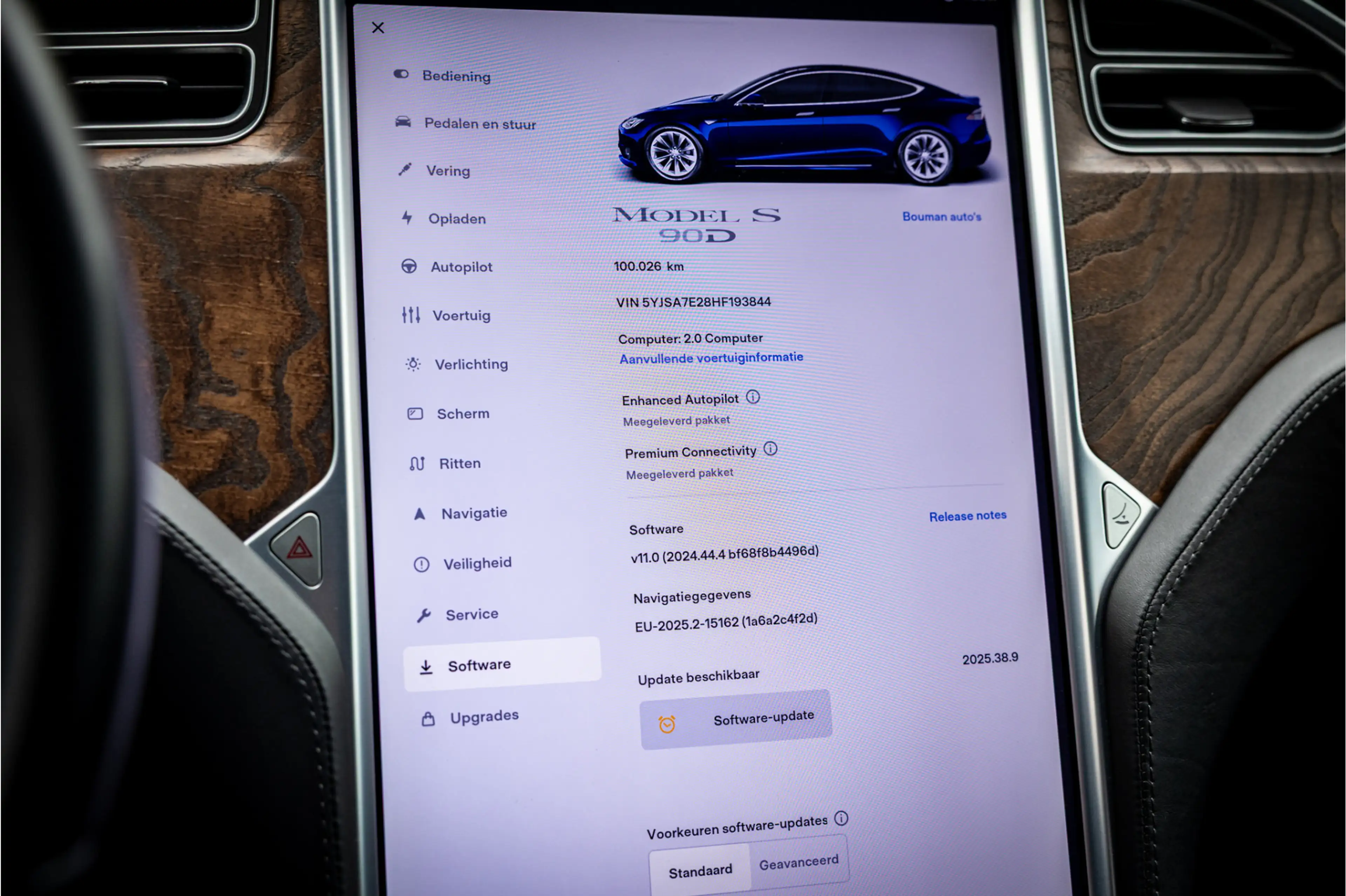 Tesla Model S 90D incl BTW Enhanced Autopilot Luchtvering — photo 11