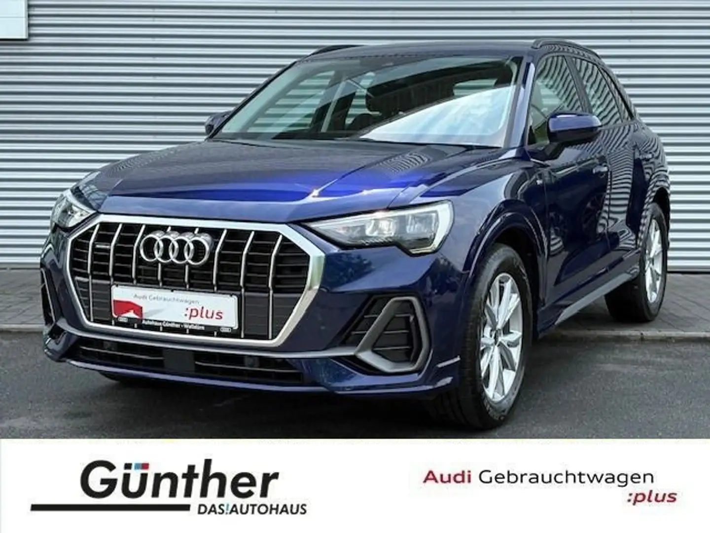 Audi Q3 40 TFSI QUATTRO S LINE+WINTERRÄDER+BUSINESS P Bleu - 1