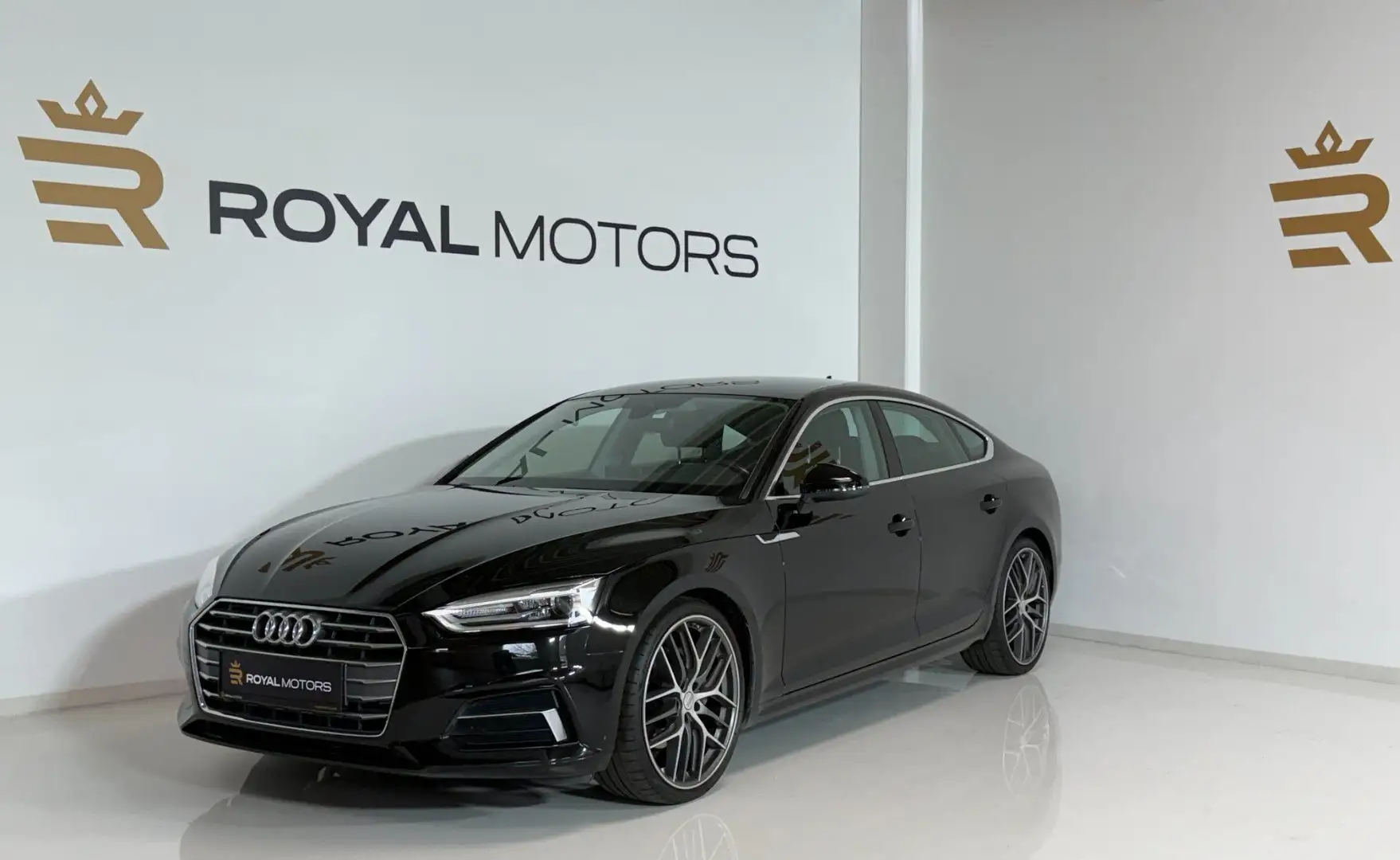 Audi A5 Sportback Schwarz - 1