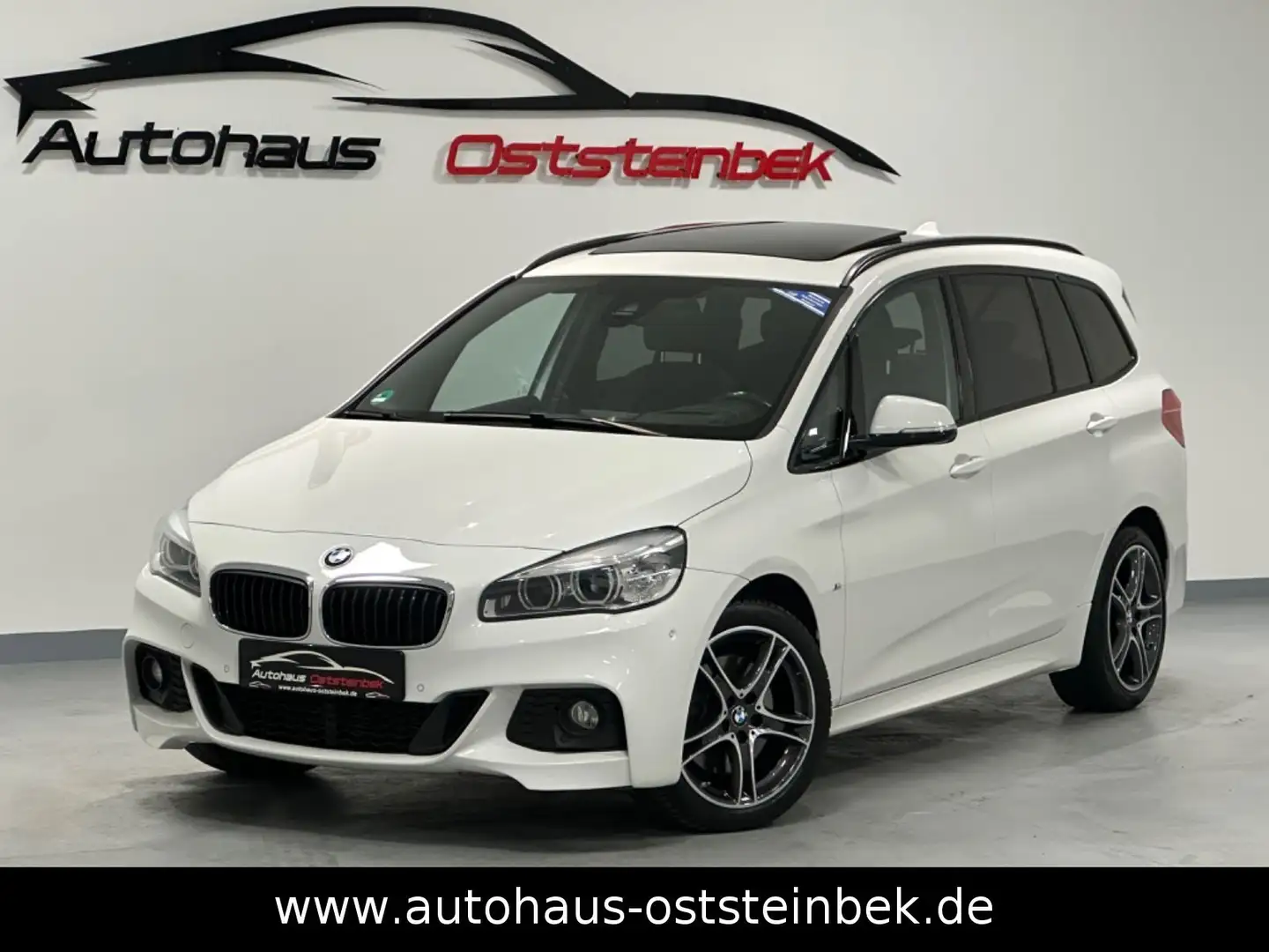 BMW 220 220 GRAN TOURER xDRIVE M-SPORT/PANO/KAMERA/LED/ Weiß - 1