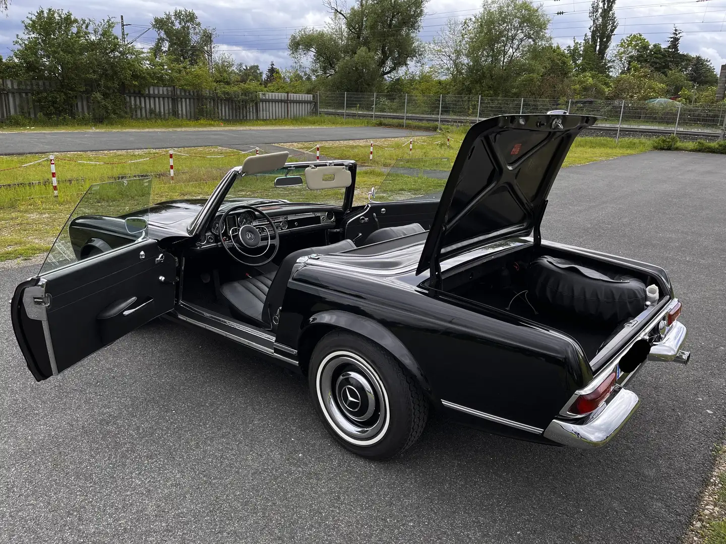 Mercedes-Benz SL 230 Pagode Noir - 2