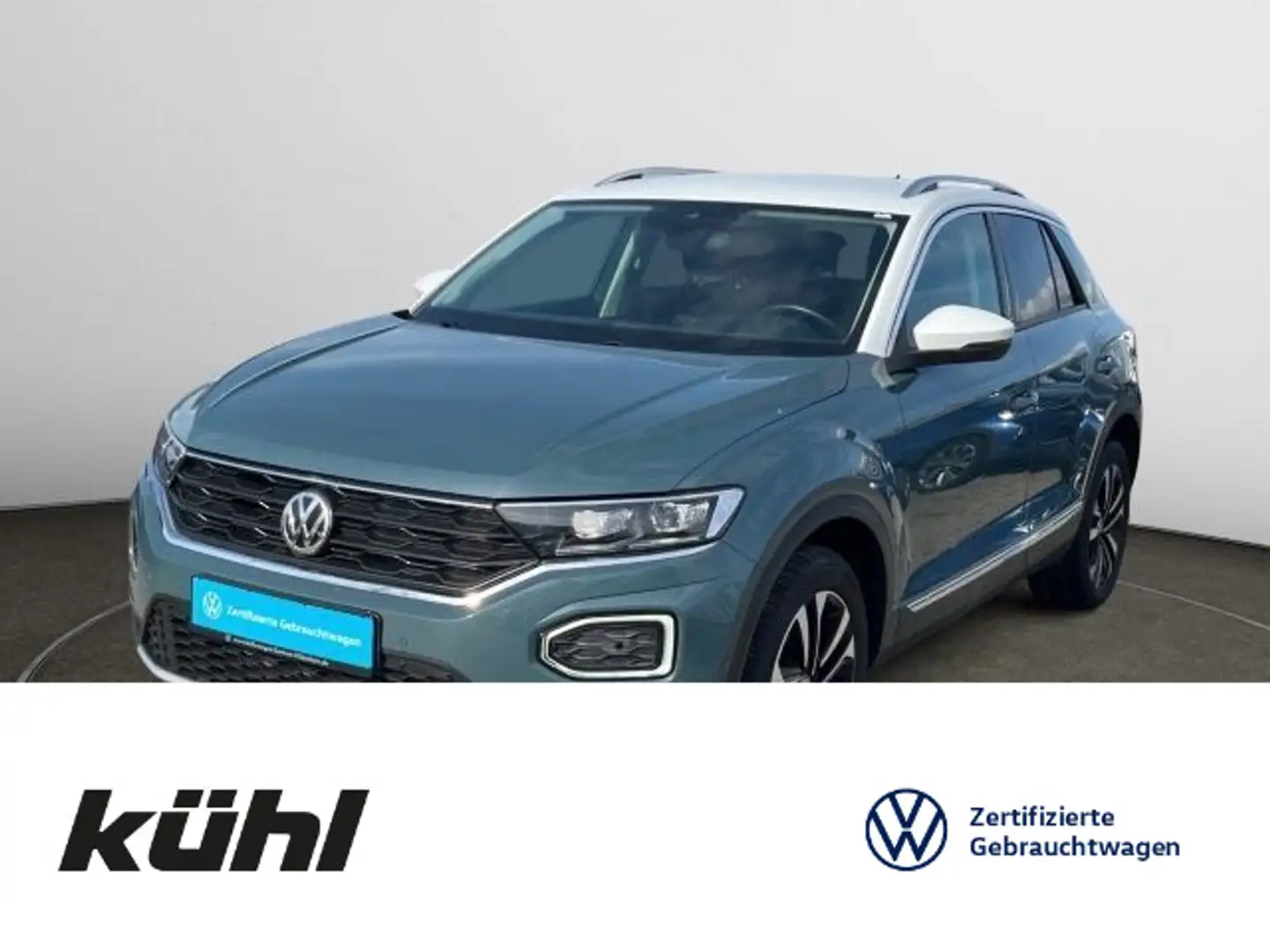 Volkswagen T-Roc 2.0 TDI DSG IQ.DRIVE Navi,AHK,LED,Standhz. Blau - 1