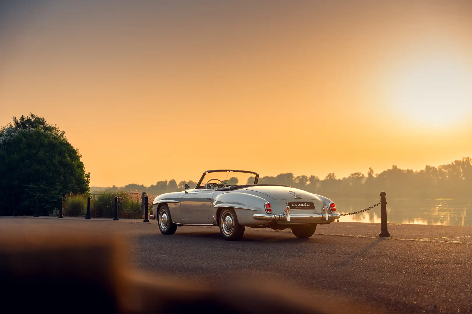 Mercedes-Benz 190 SL Argent - 2