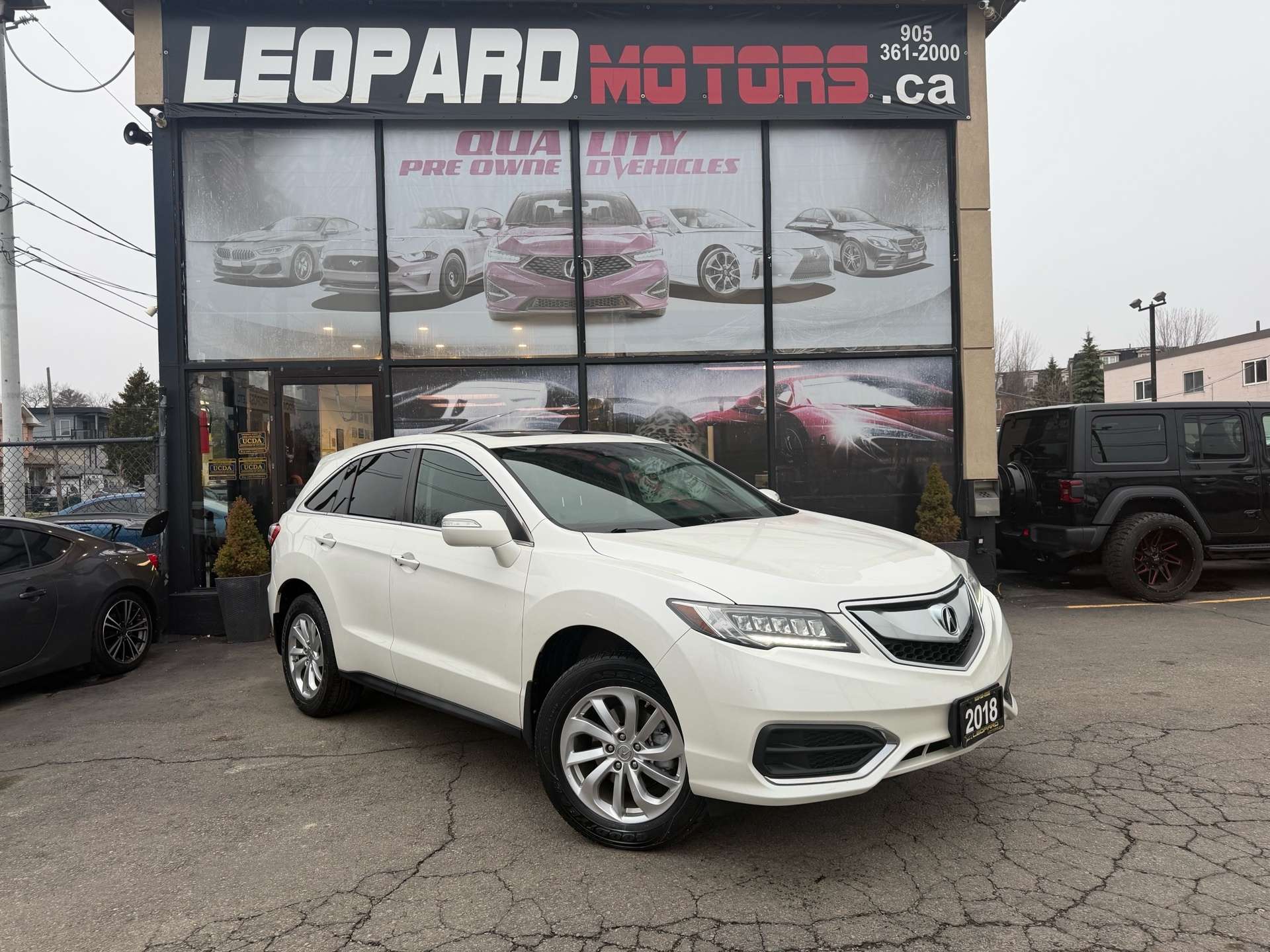 2018 Acura RDX Tech, AWD, Camera, Navi, Sunroof, Lane Assist, Bli
