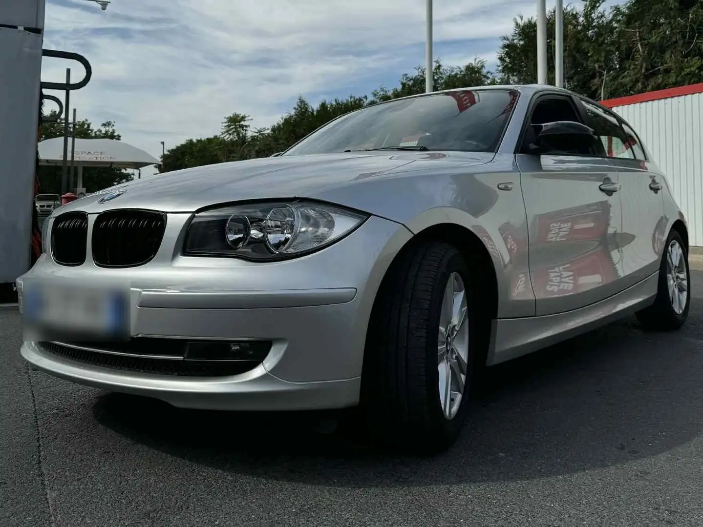 BMW 118 118i 143 ch Sport Design Gris - 2