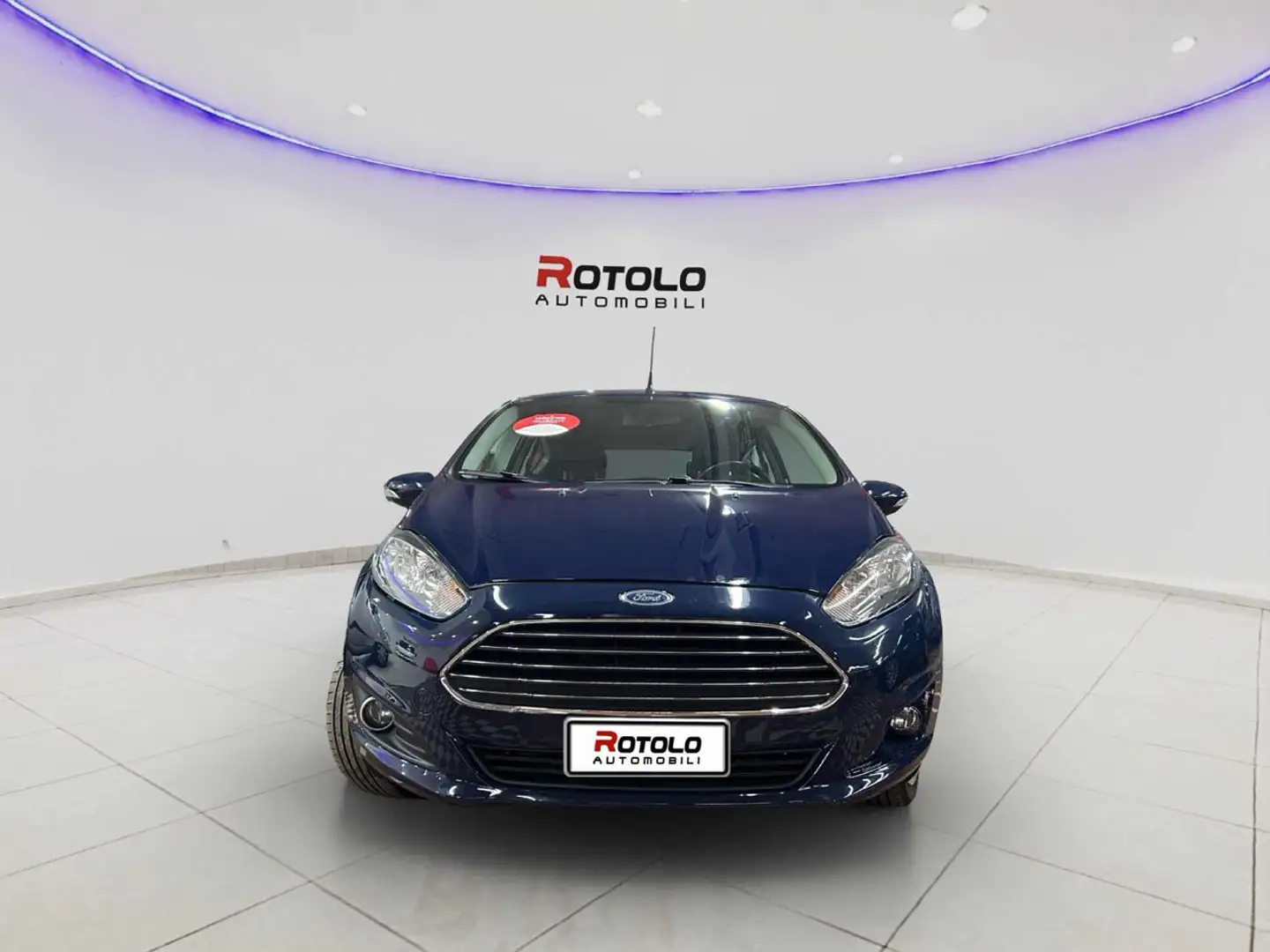 Ford Fiesta Fiesta 1.4 3 porte Bz.- GPL Black & White Edition Blau - 2