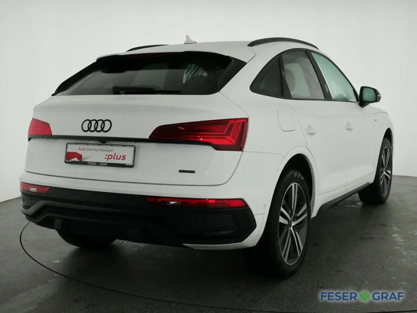 Audi Q5 Sportback 55 TFSI e S Line Int HUD,Kameras,Leder,N Weiß - 2