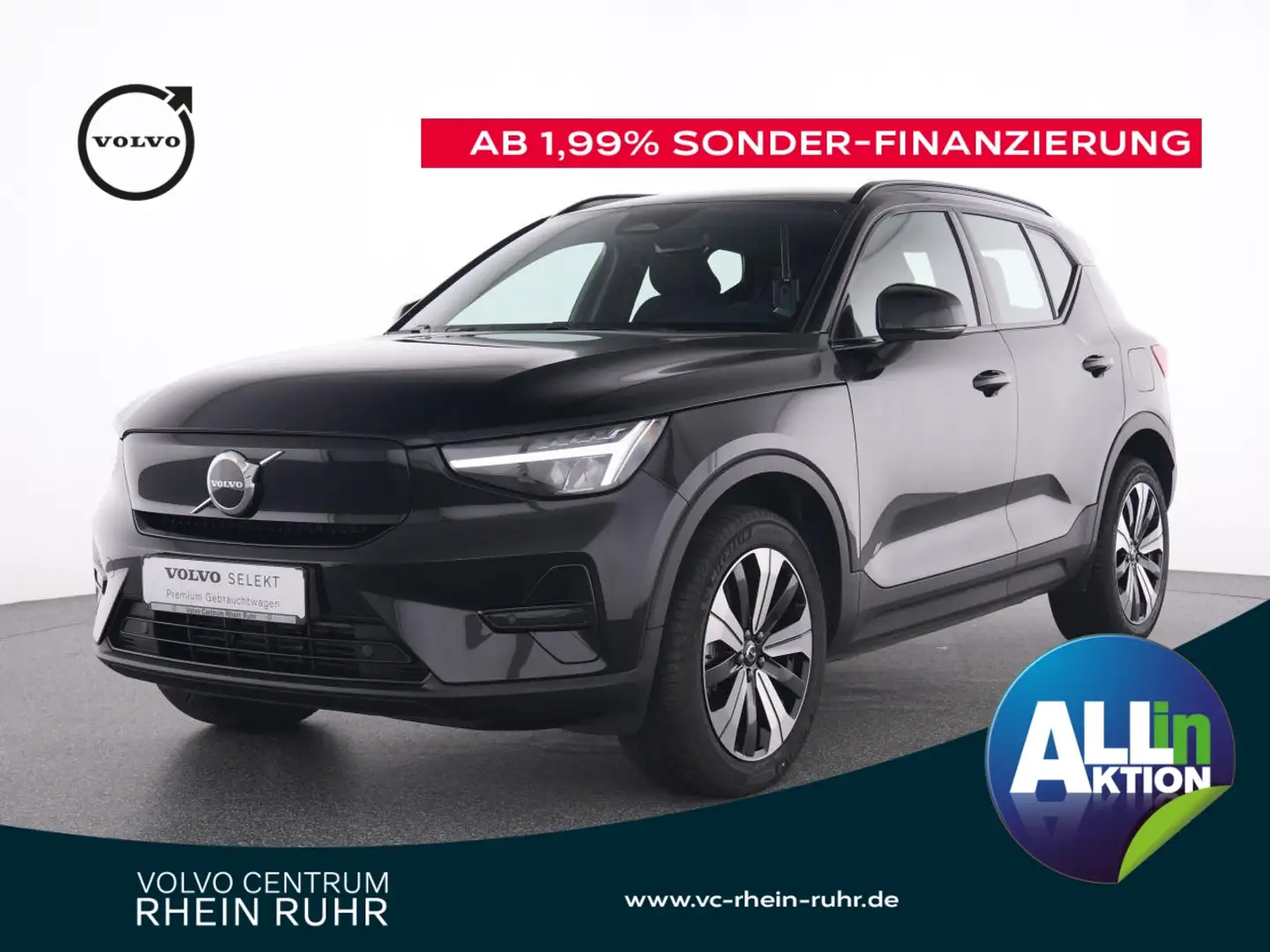 Volvo XC40 Core Recharge+STHZG+LHZG+LED+RFK+LED+ Grau - 1