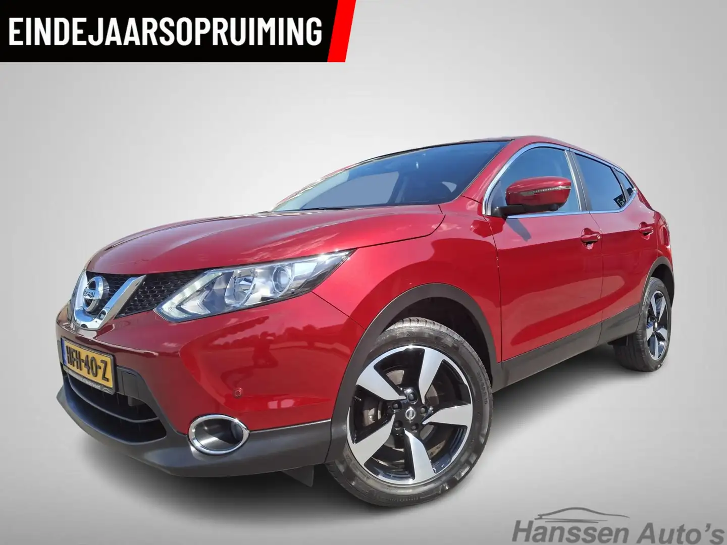 Nissan Qashqai 1.2 Acenta 360 Camera Navi LM Rouge - 1