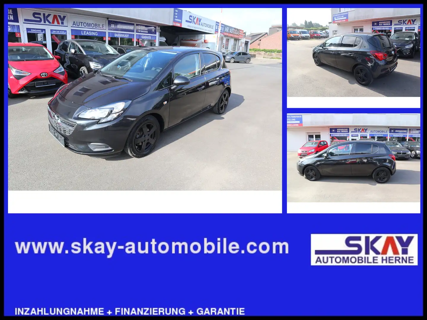Opel Corsa-e Edition KLIMA PDC SHZ SCHECKHEFTGEPFLEGT Schwarz - 1