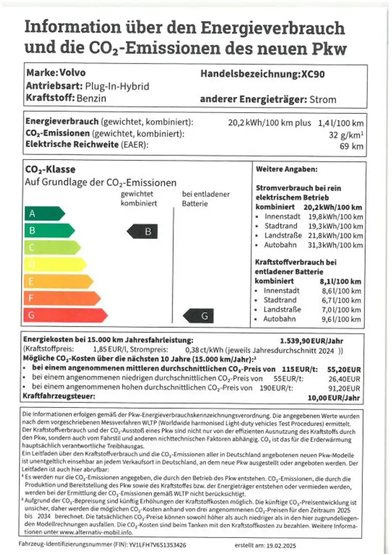 Volvo XC90 T8 AWD Plug-in Hybrid Plus Dark *AHK * 360°-Kam.* Šedá - 2