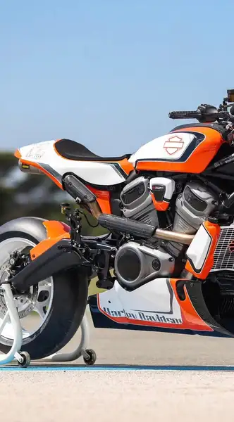 Harley-Davidson Prototype Et transformation - foto 2