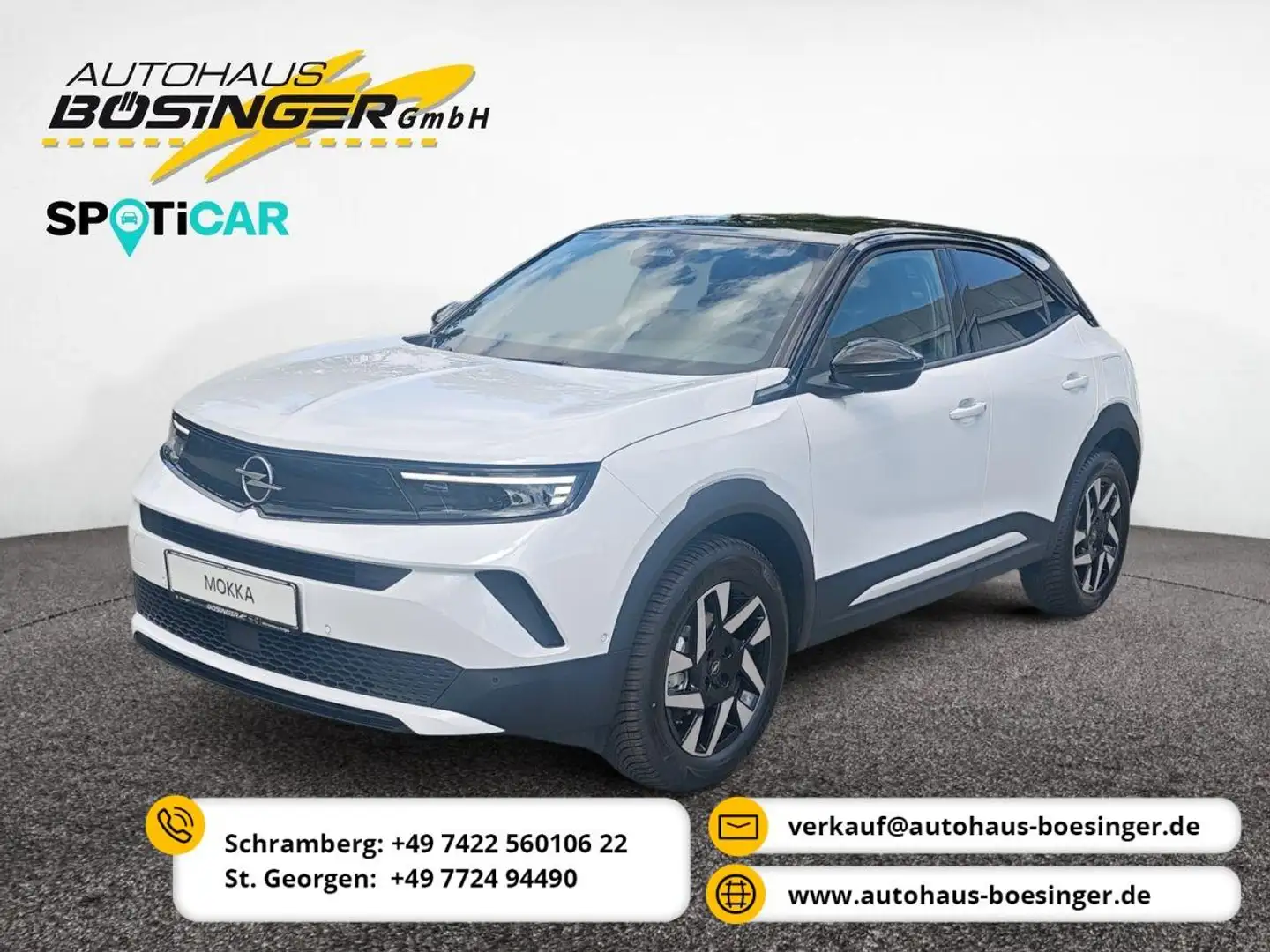 Opel Mokka Edition Automatik / Tech/Komfort/Alu/Navi Weiß - 1