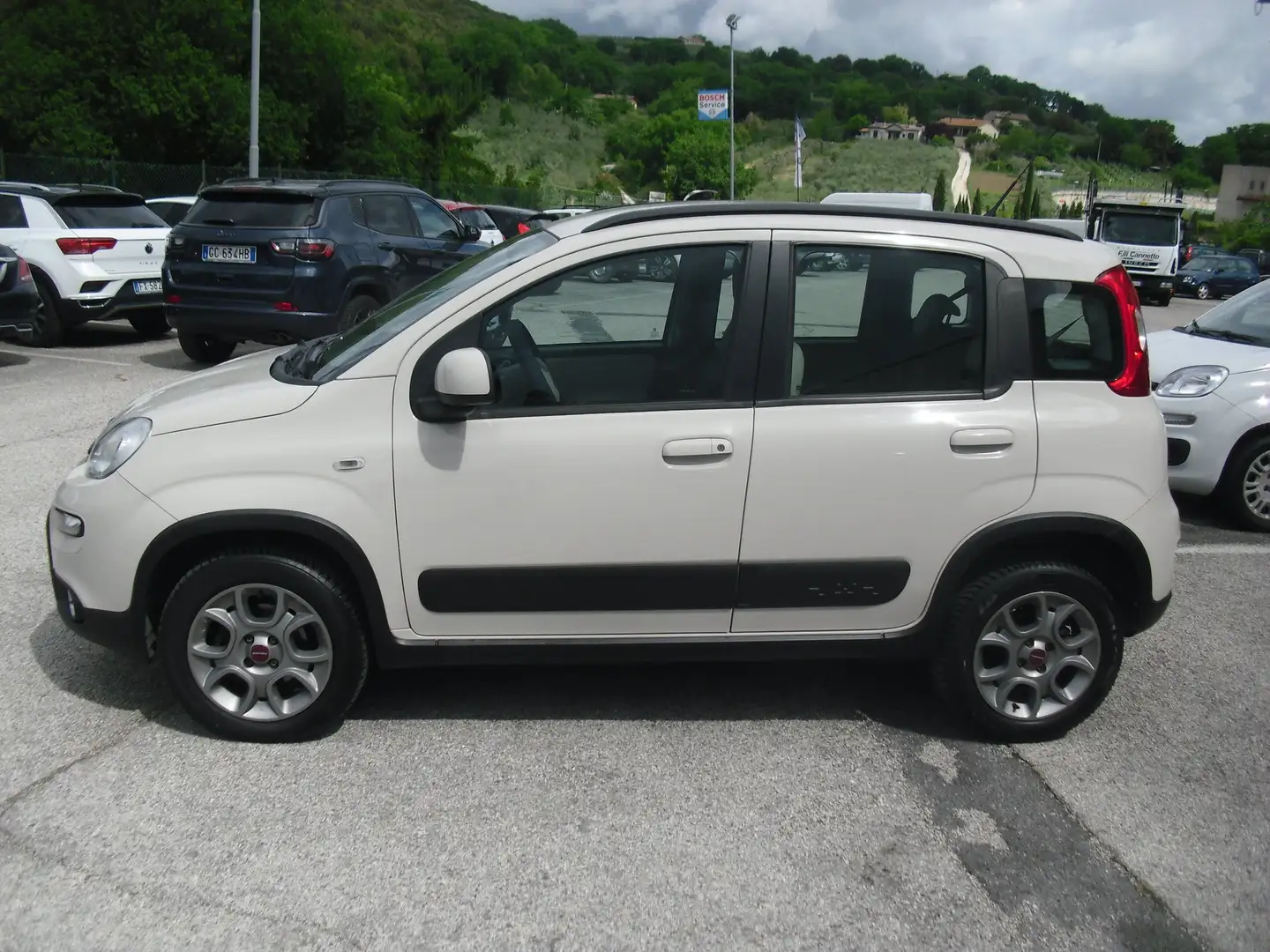 Fiat Panda 4x4 1.3 mjt 95cv E6, UNIPRO' DONNA, FULL OPTIONAL! Beige - 2