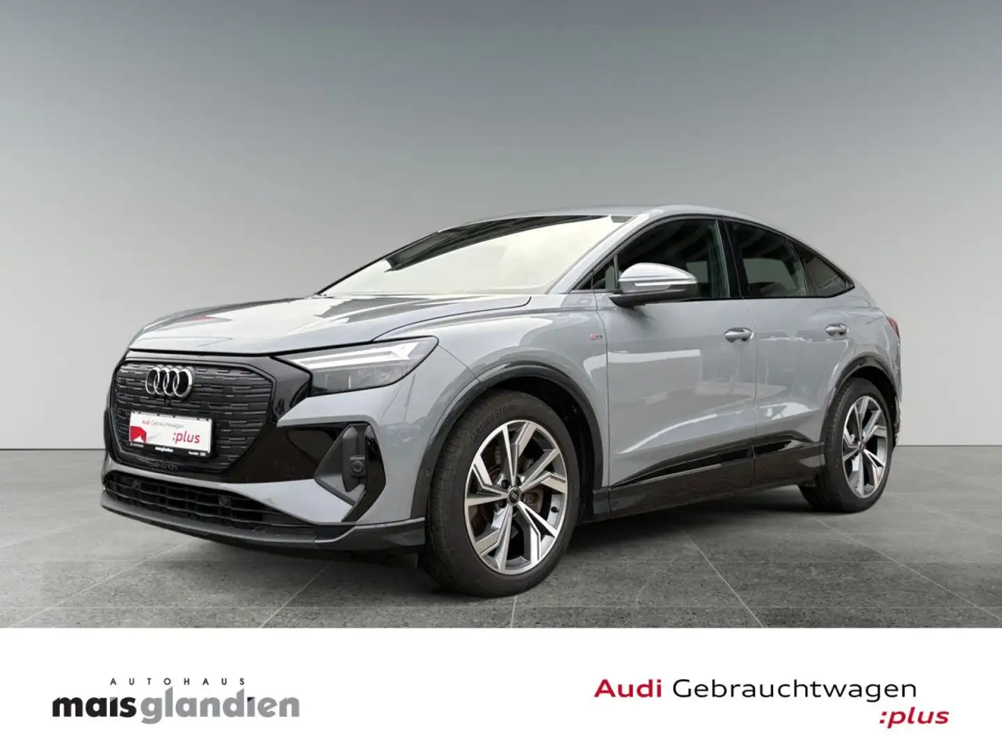 Audi Q4 e-tron Q4 Sportback e-tron 40 2x S line Navi+ Keyless WP Grau - 1