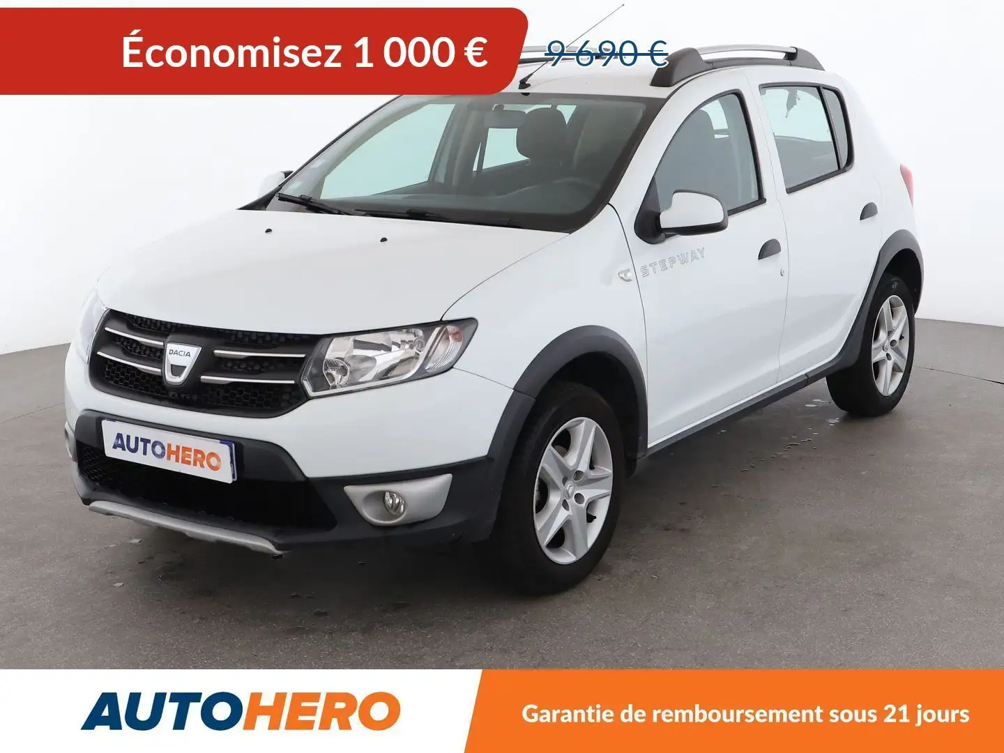 Dacia Sandero Stepway 0.9 TCe Prestige Blanc - 1