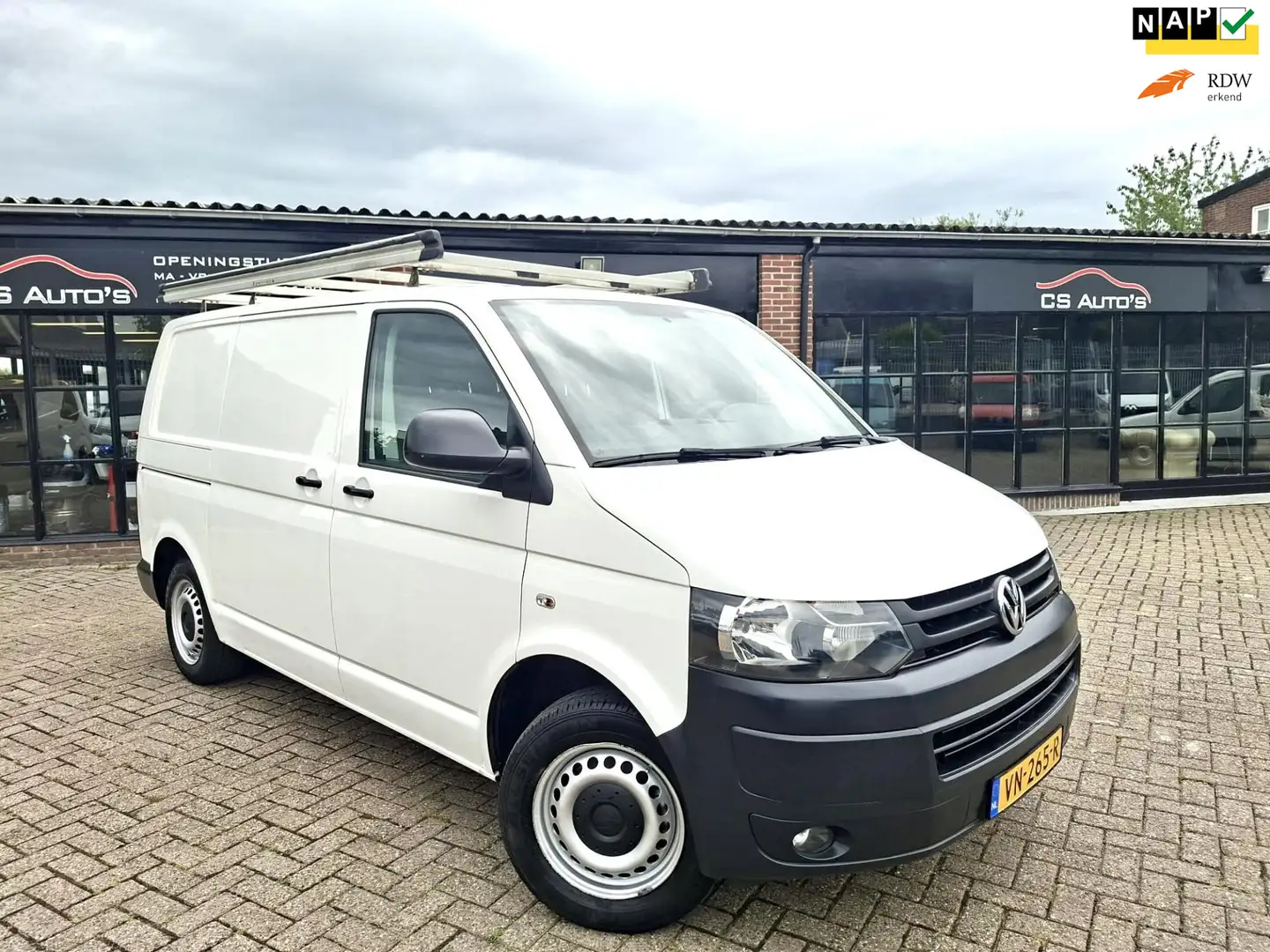 Volkswagen Transporter 2.0 TDI|airco|trekhaak|imperial|nette bus Bianco - 1