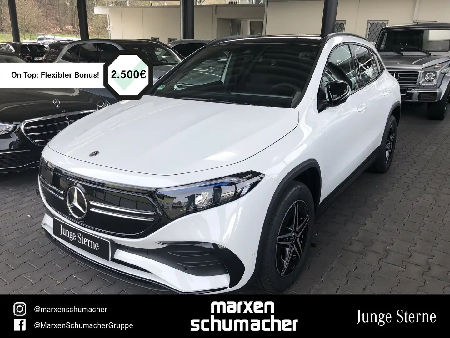 Mercedes-Benz EQA 250 EQA 250 AMG Line MBUX+Pano+360°+AHK+LED+Night Blanc - 1