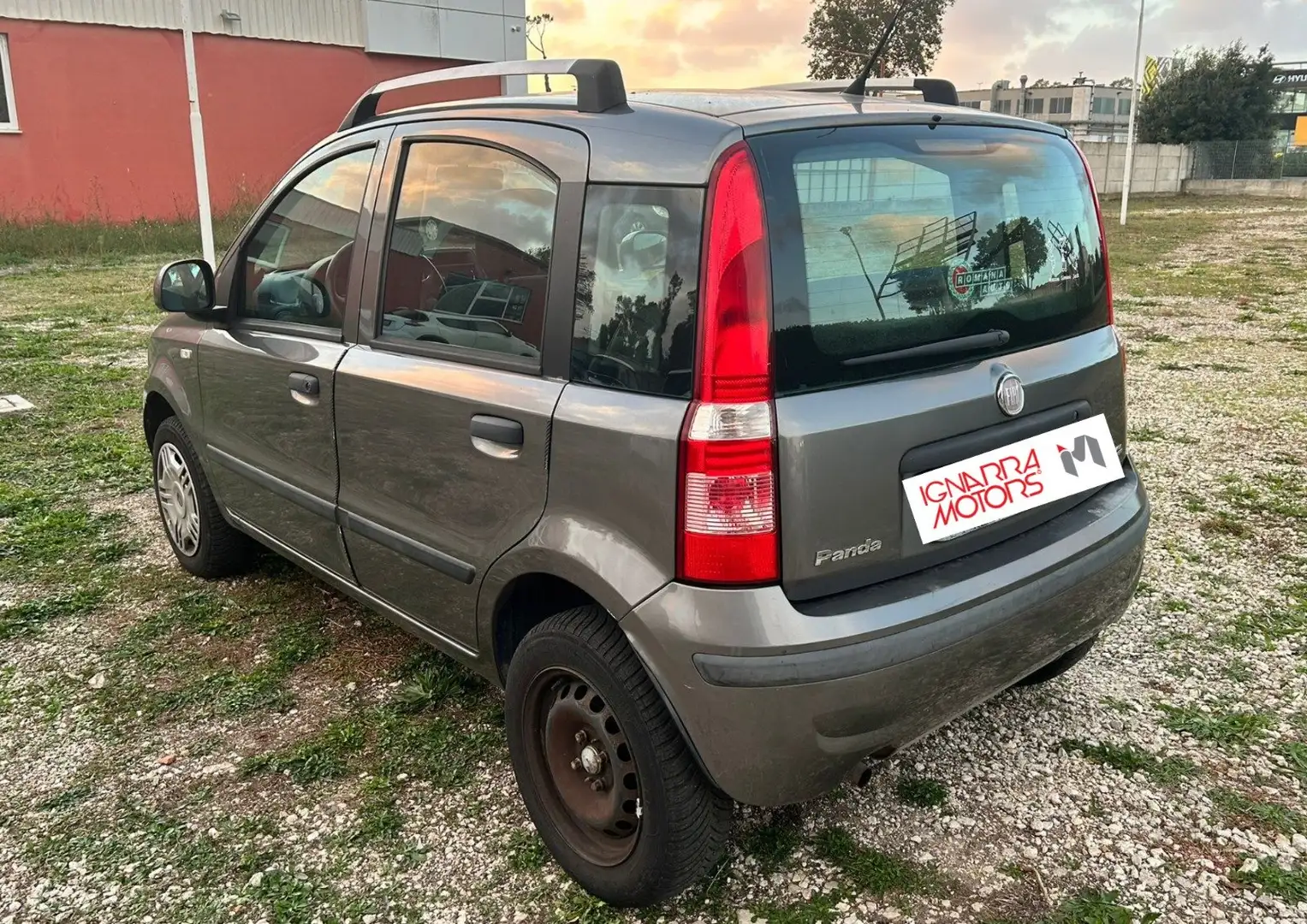 Fiat Panda Panda II 2003 1.2 natural power Dynamic EB792DP Gris - 2