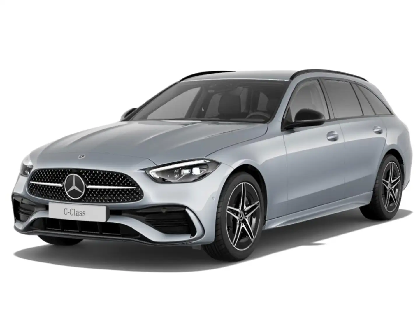 Mercedes-Benz C 220 d T AHK*Navi*Fernlichtass.*KeyLess*LED*PDC Silber - 1