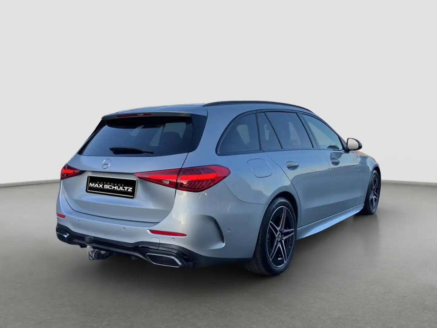 Mercedes-Benz C 220 d T AMG*NIGHT*AHK*DISTR*TOTW*KAM*NAVI*LED Silber - 2