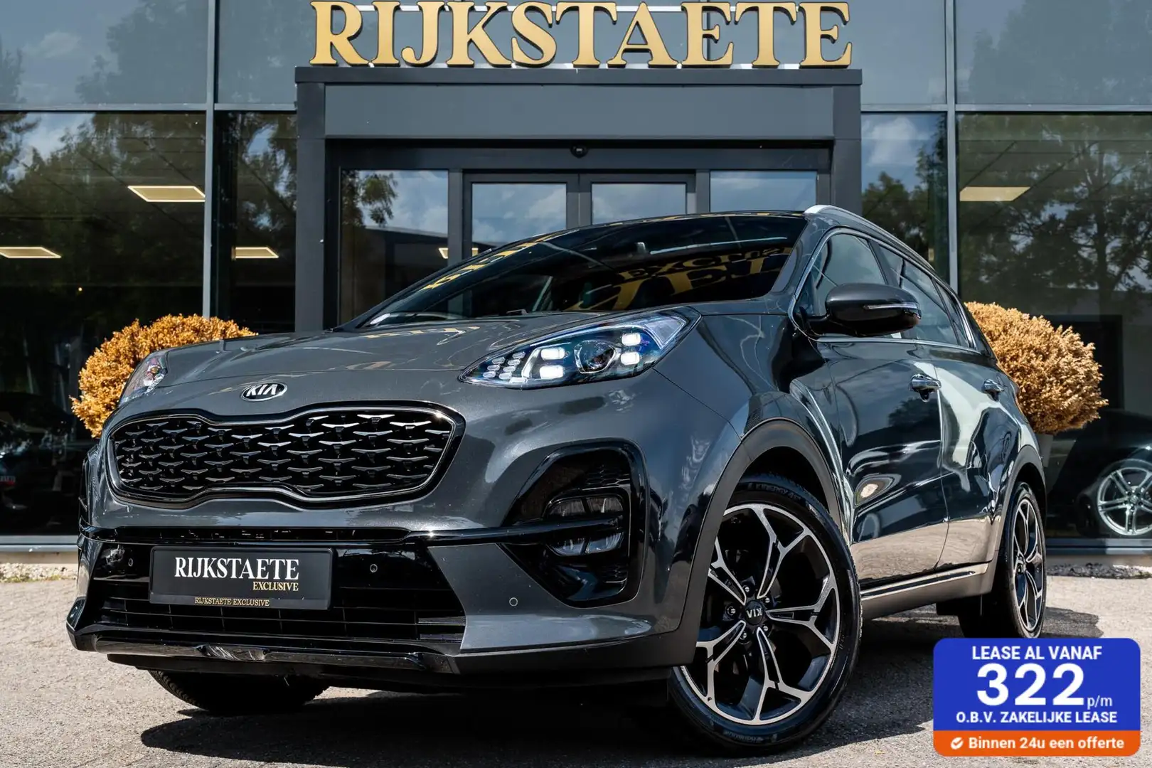 Kia Sportage 1.6 T-GDI GT-Line|PANO|JBL-AUDIO|TREKHAAK|19'' Grau - 1