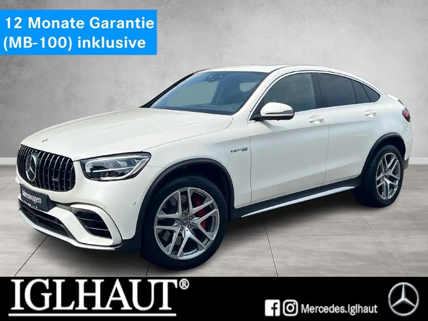 Mercedes-Benz GLC 63 AMG AMG GLC 63 S 4M+ Coupé DISTR AHK PSITZE Wit - 1