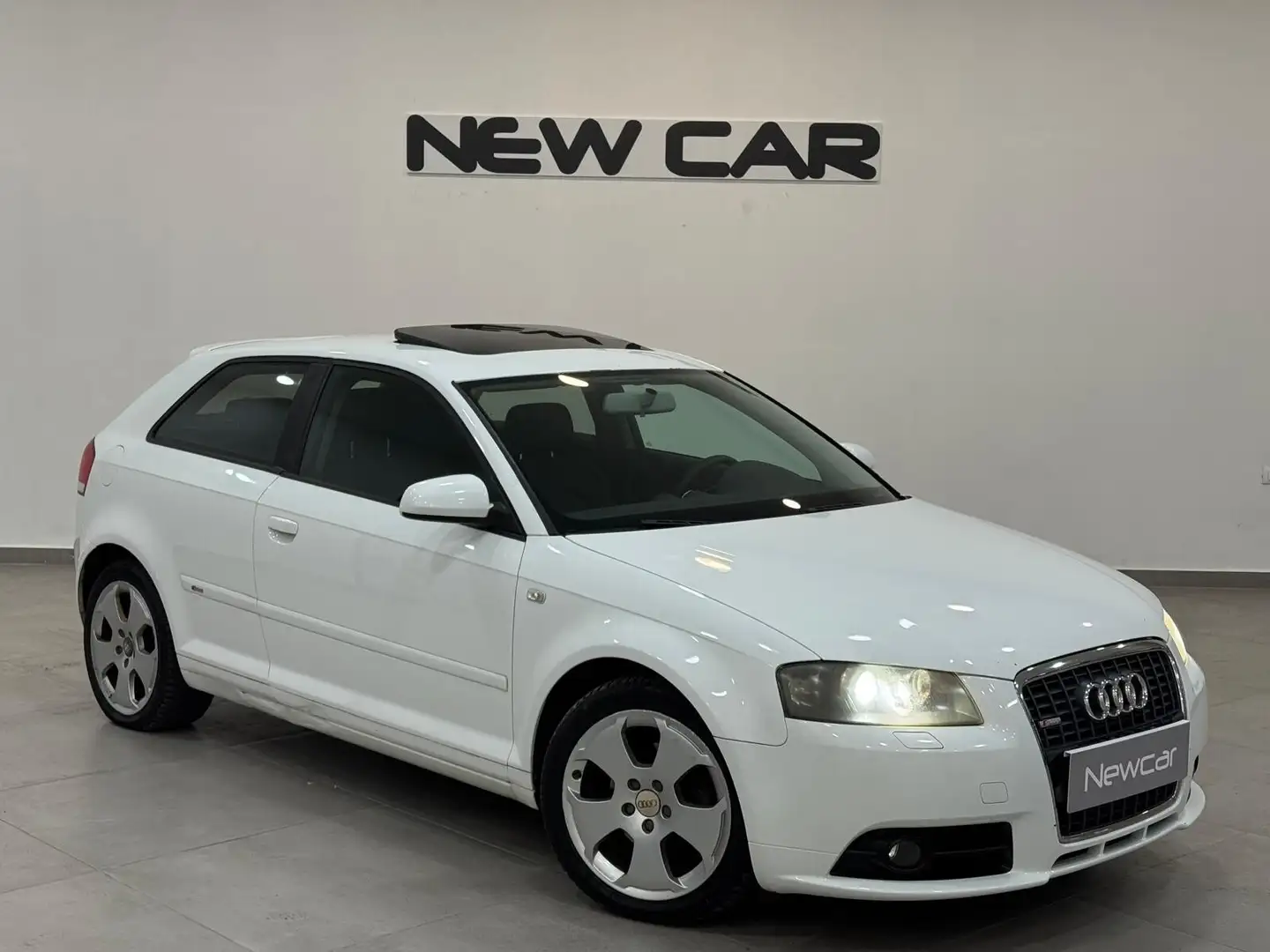 Audi A3 2.0 TDI F.AP. Ambition Blanc - 1