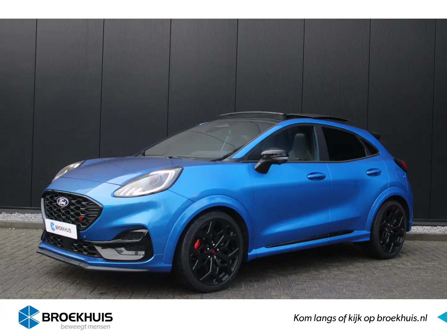 Ford Puma 170pk ST-X PERFORMANCE | PANORAMADAK | NIEUW MODEL Blauw - 1