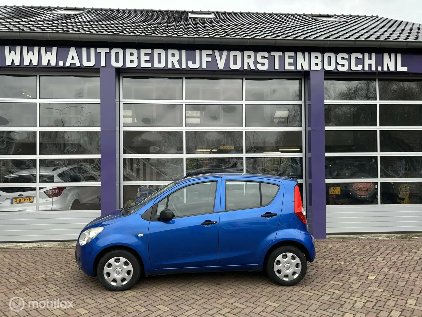 Opel Agila 1.0 Edition * AIRCO * Blauw - 2