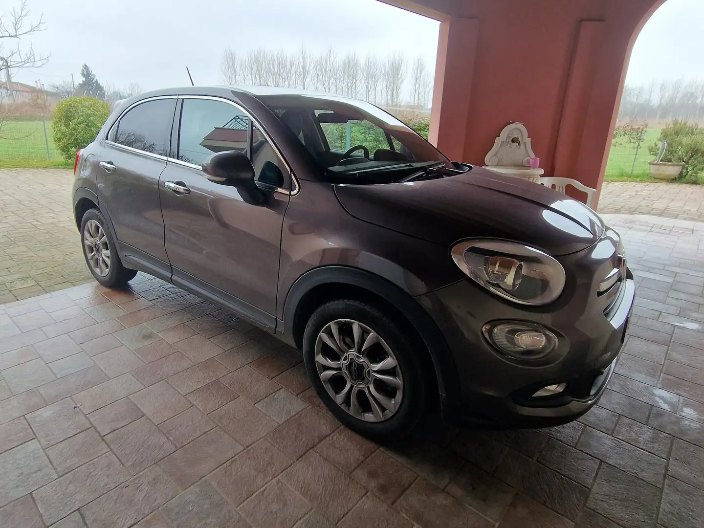 Fiat 500X 500 X 2015 1.3 mjt Lounge 4x2 95cv Marrone - 1