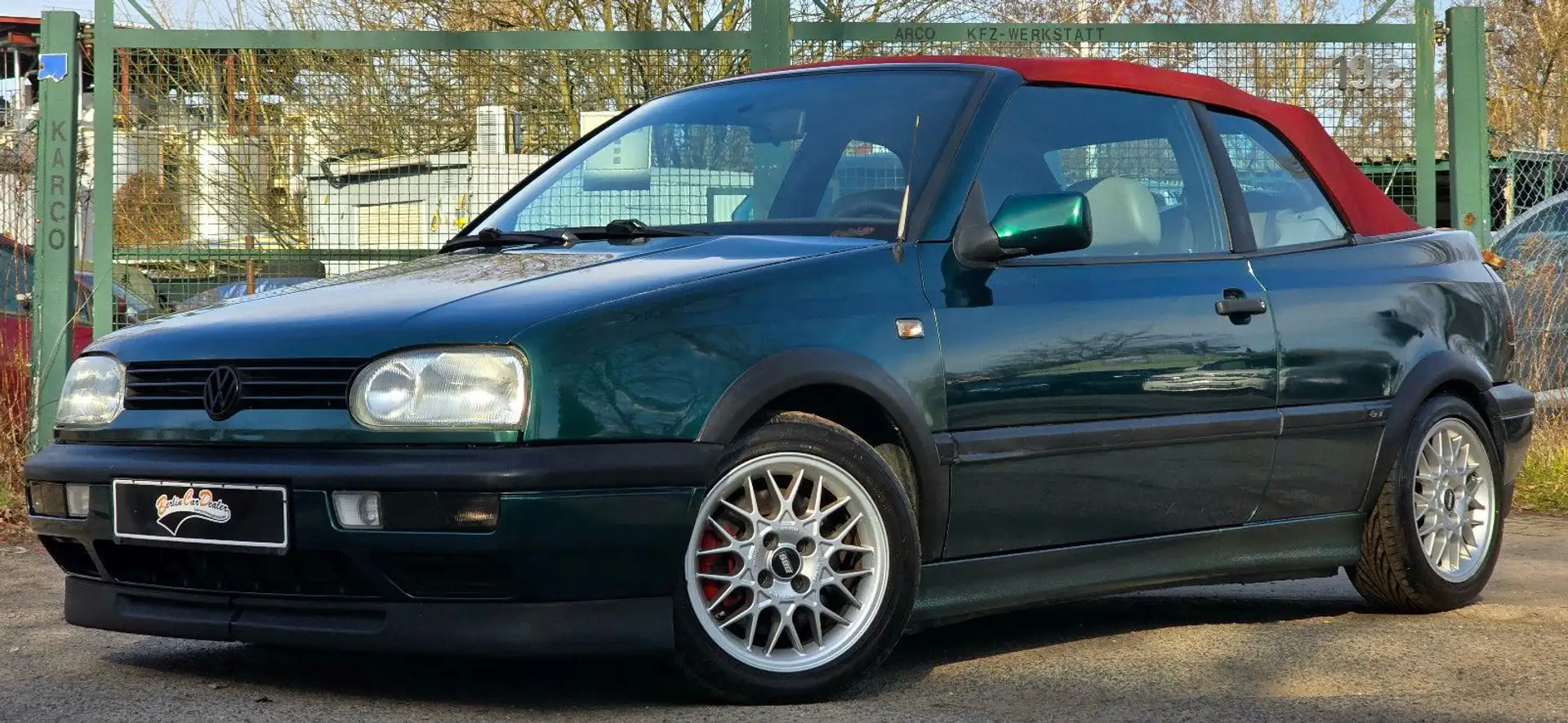 Volkswagen Golf 3 Cabrio 2.8 VR6*TÜV NEU*LEDER*TOP Grün - 2