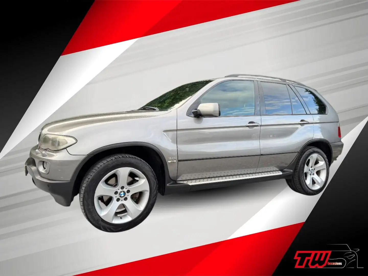 BMW X5 3.0i V6 High Executive YOUNGTIMER | NWE APK | PANO Grijs - 1