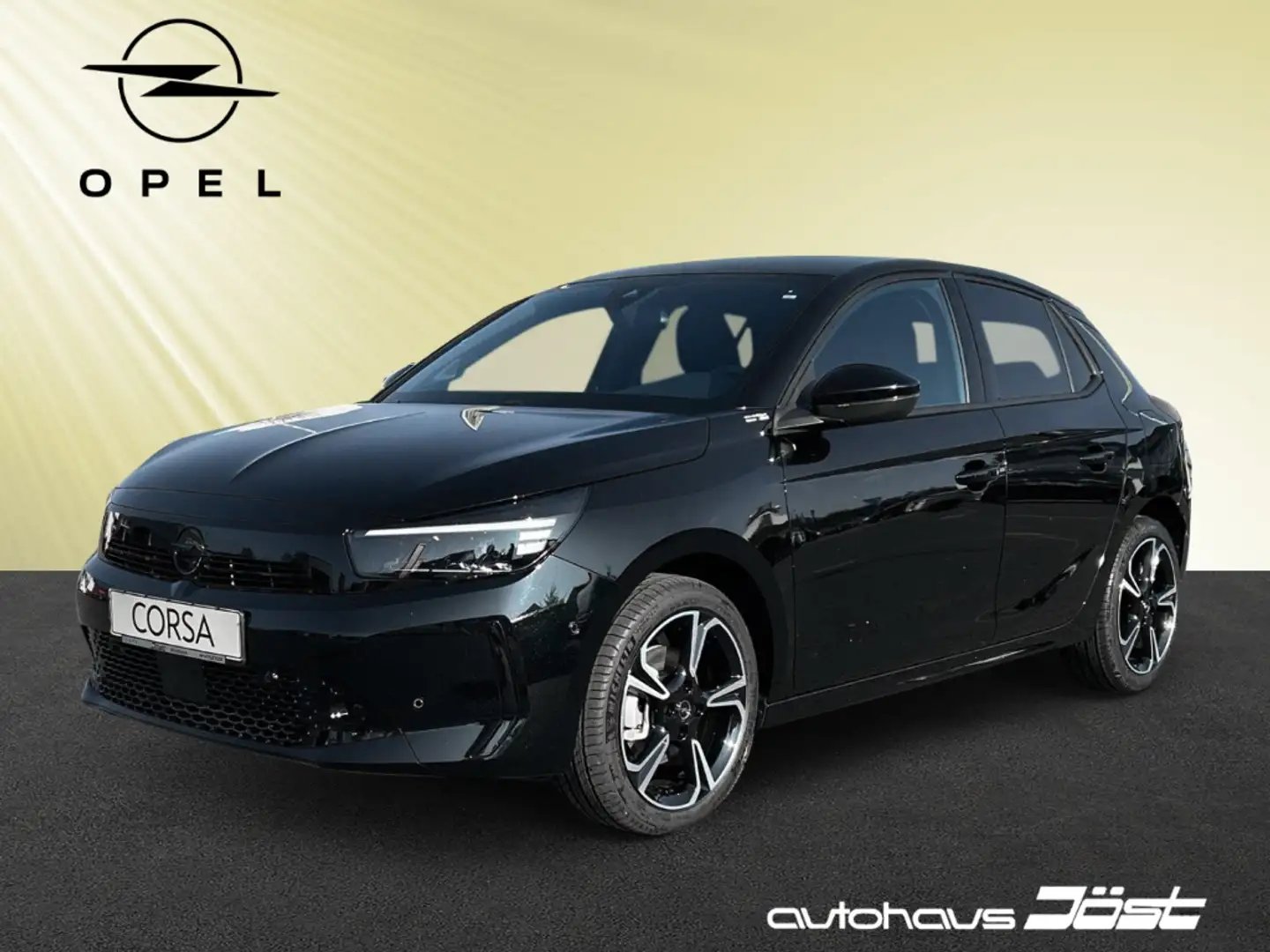 Opel Corsa F GS 1.2 DiT NAVI ab 278,--€ Leasingrate Schwarz - 1