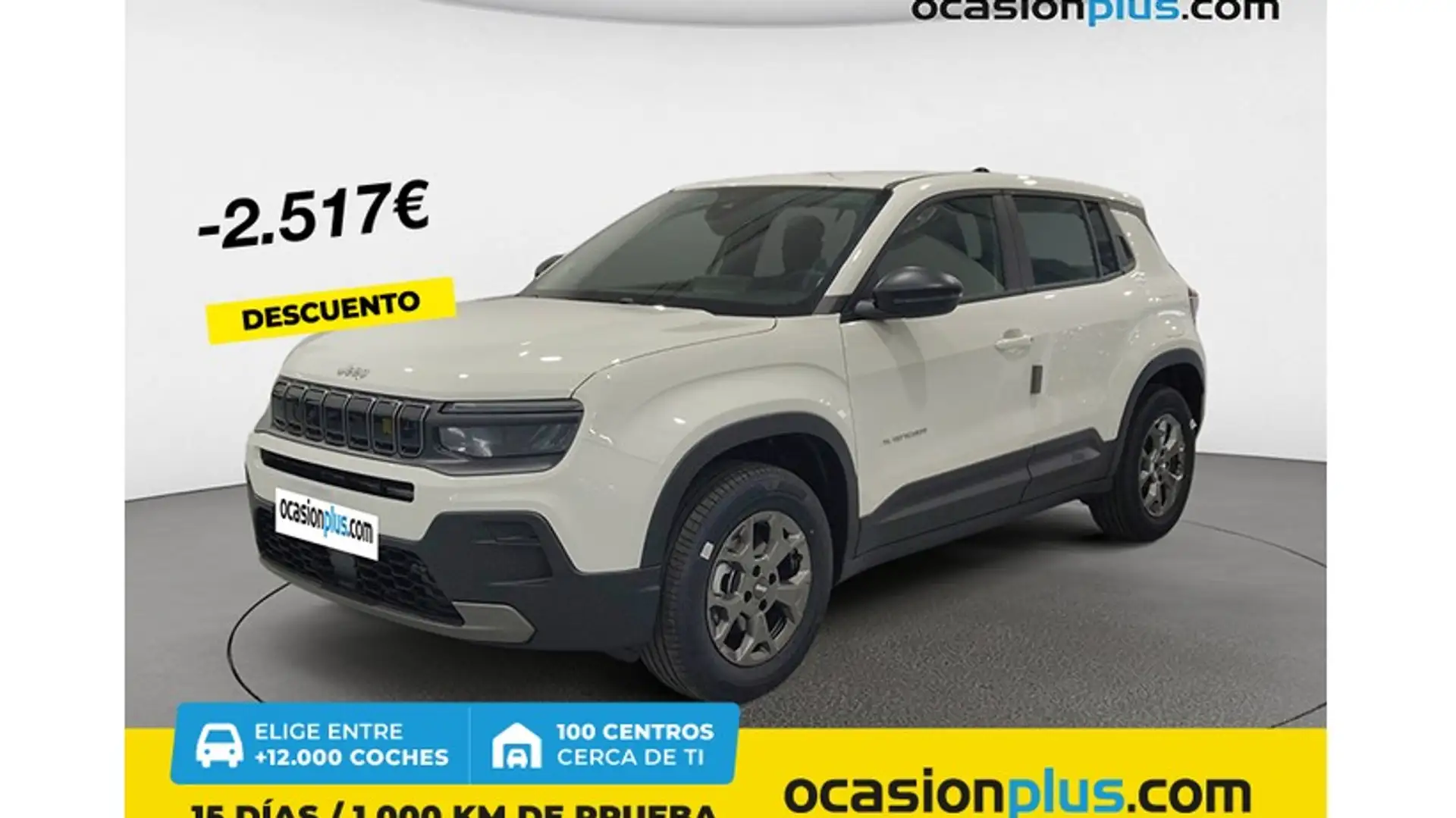 Jeep Avenger 1.2 Longitude 100 Negro - 1